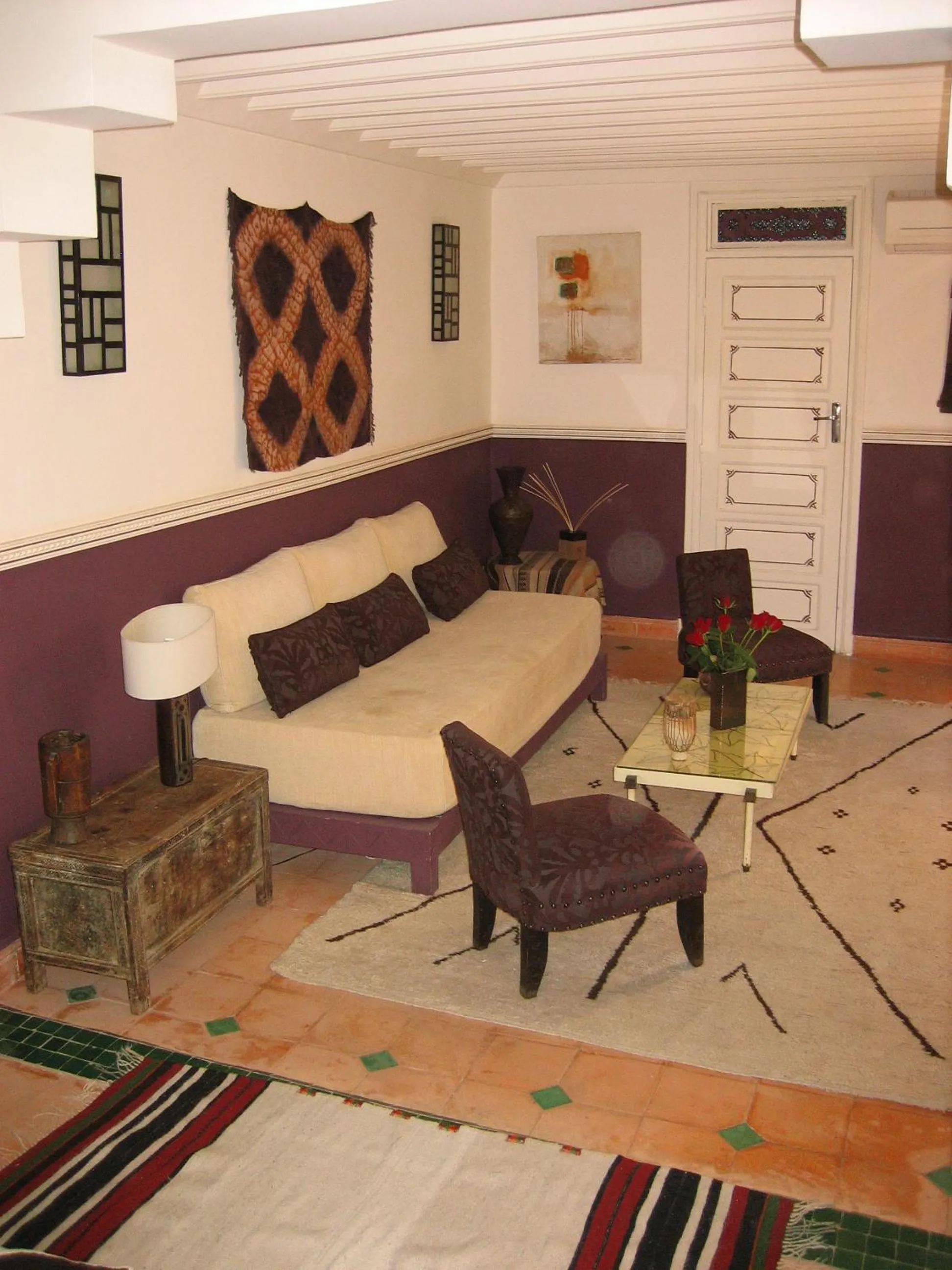 Seating area in Ryad El Borj