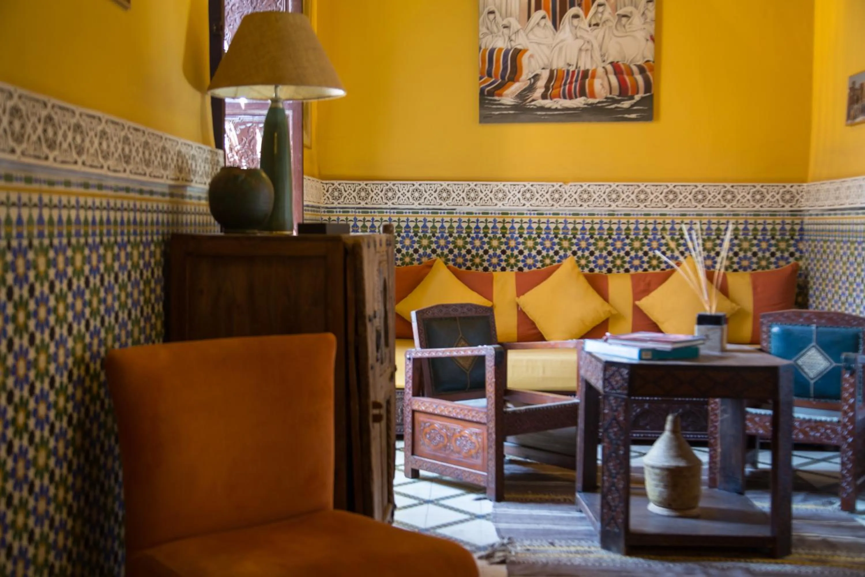 Living room in Ryad El Borj