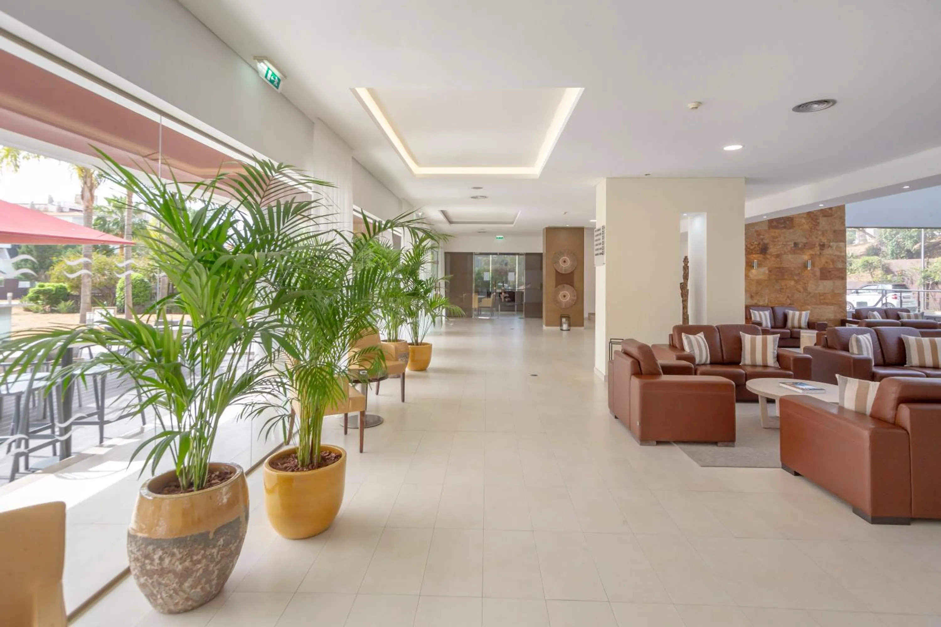 Lobby or reception in Areias Village Beach Suite Hotel