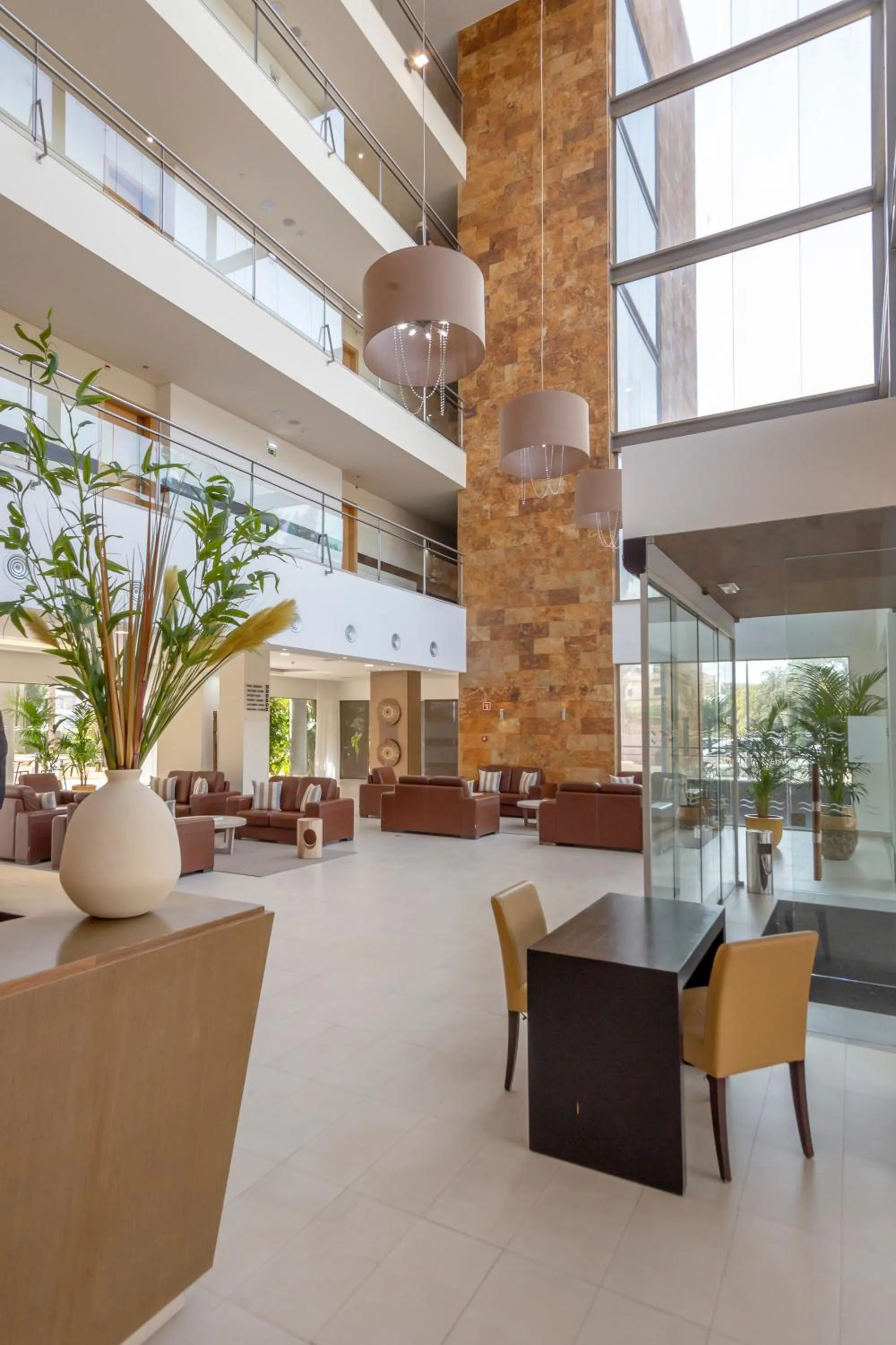 Lobby or reception in Areias Village Beach Suite Hotel