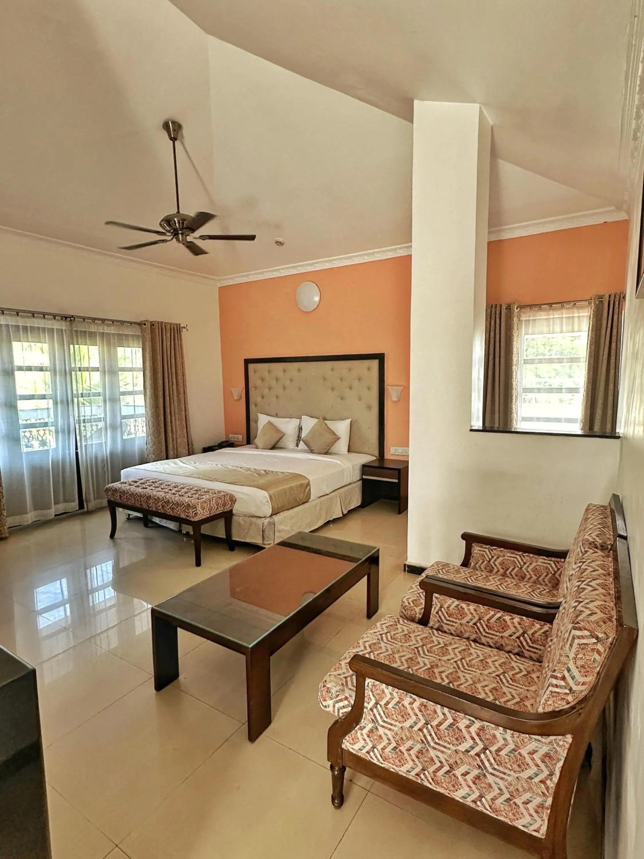 Bed in Silver Sands Hideaway Resort, Candolim
