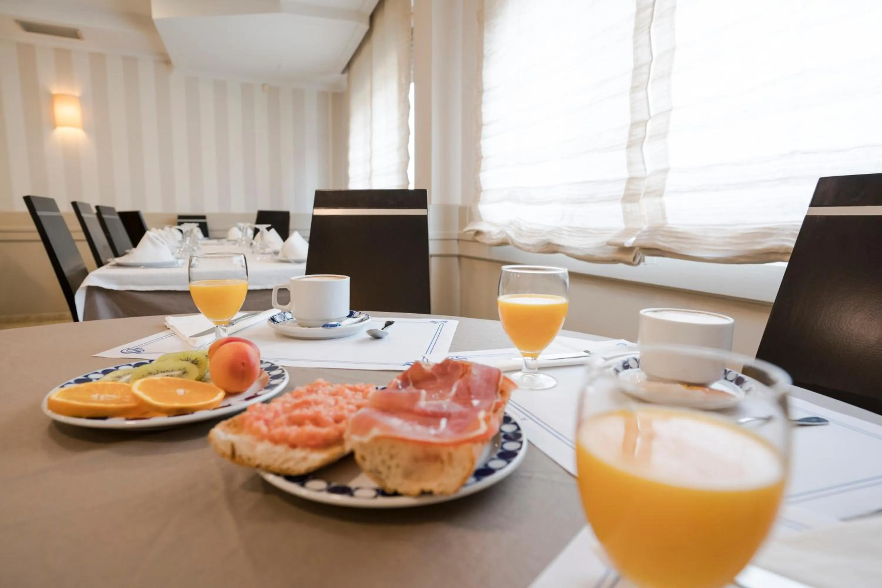 Food and drinks in Hotel Caribe Sanxenxo