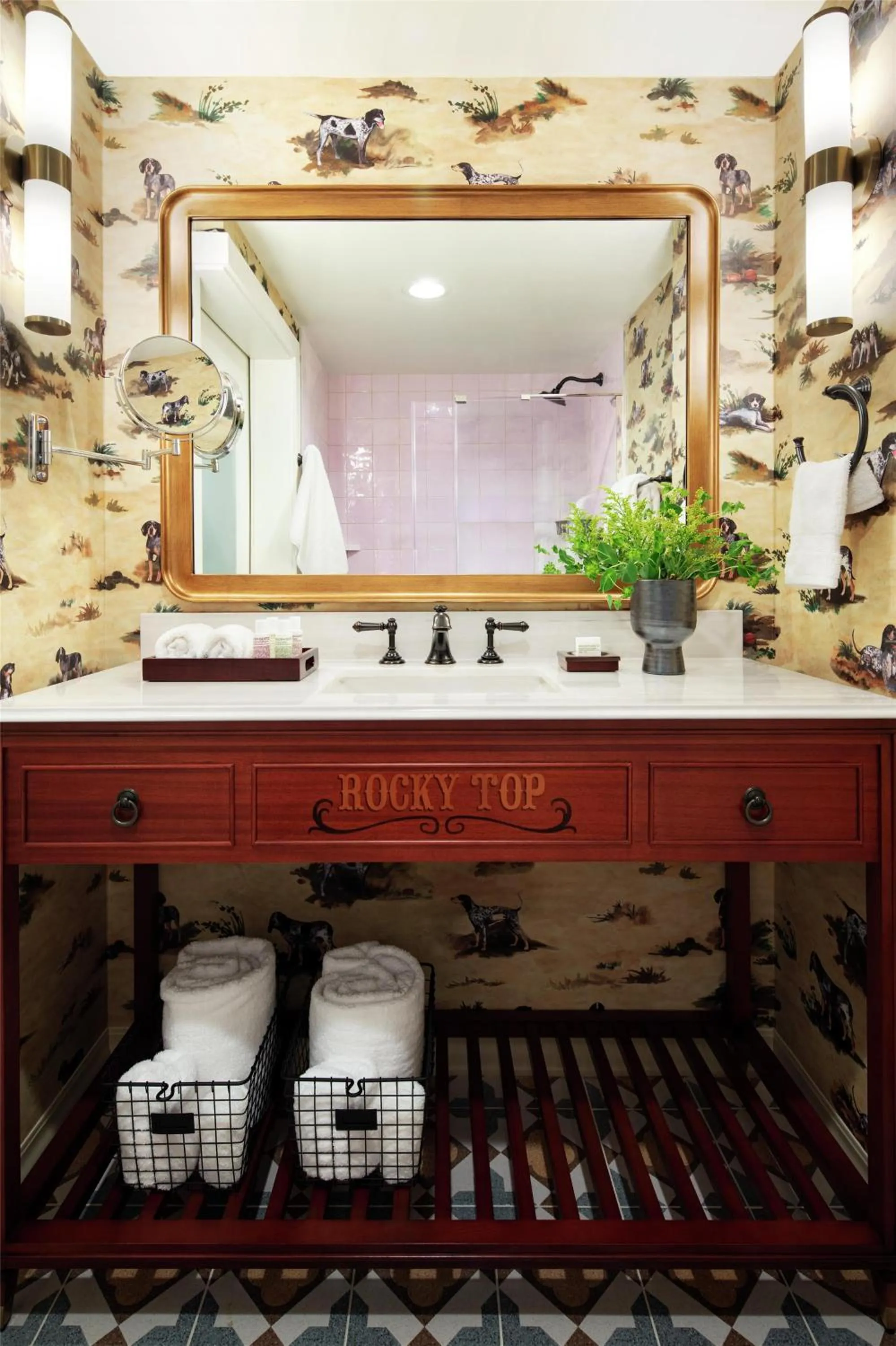 Bathroom in Graduate by Hilton Knoxville