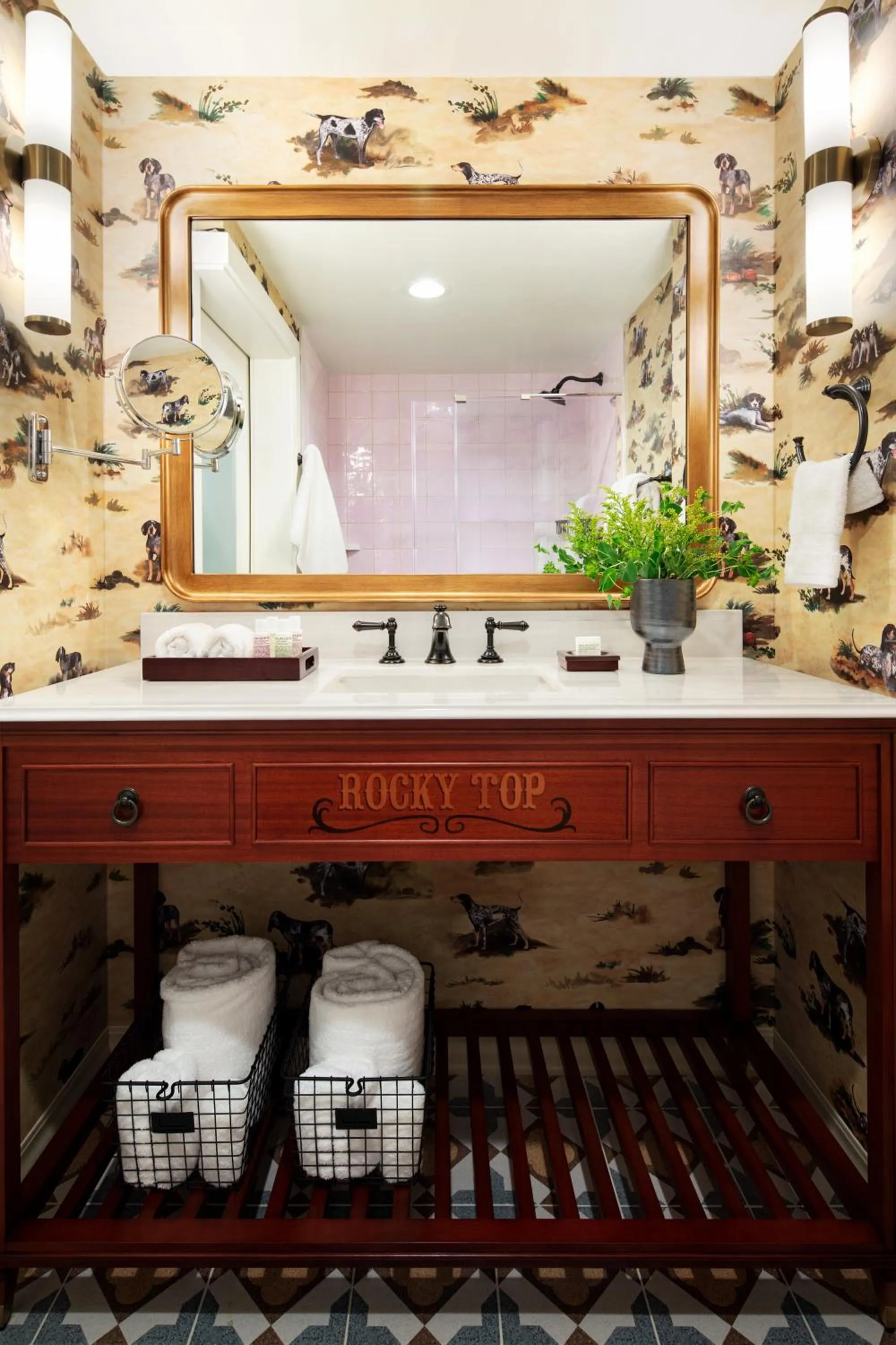 Bathroom in Graduate by Hilton Knoxville