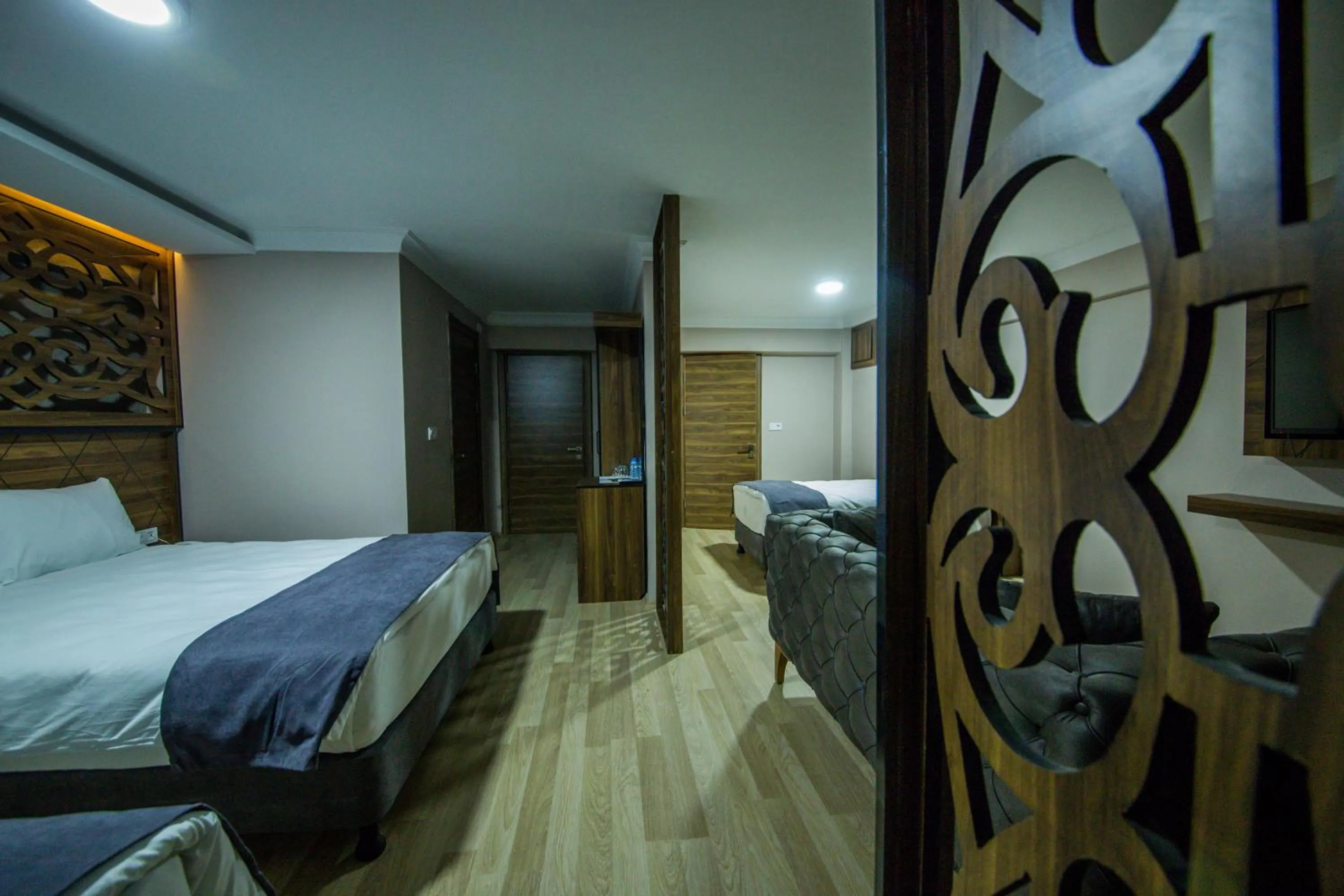 Bed in Fidanoglu Suite Hotel