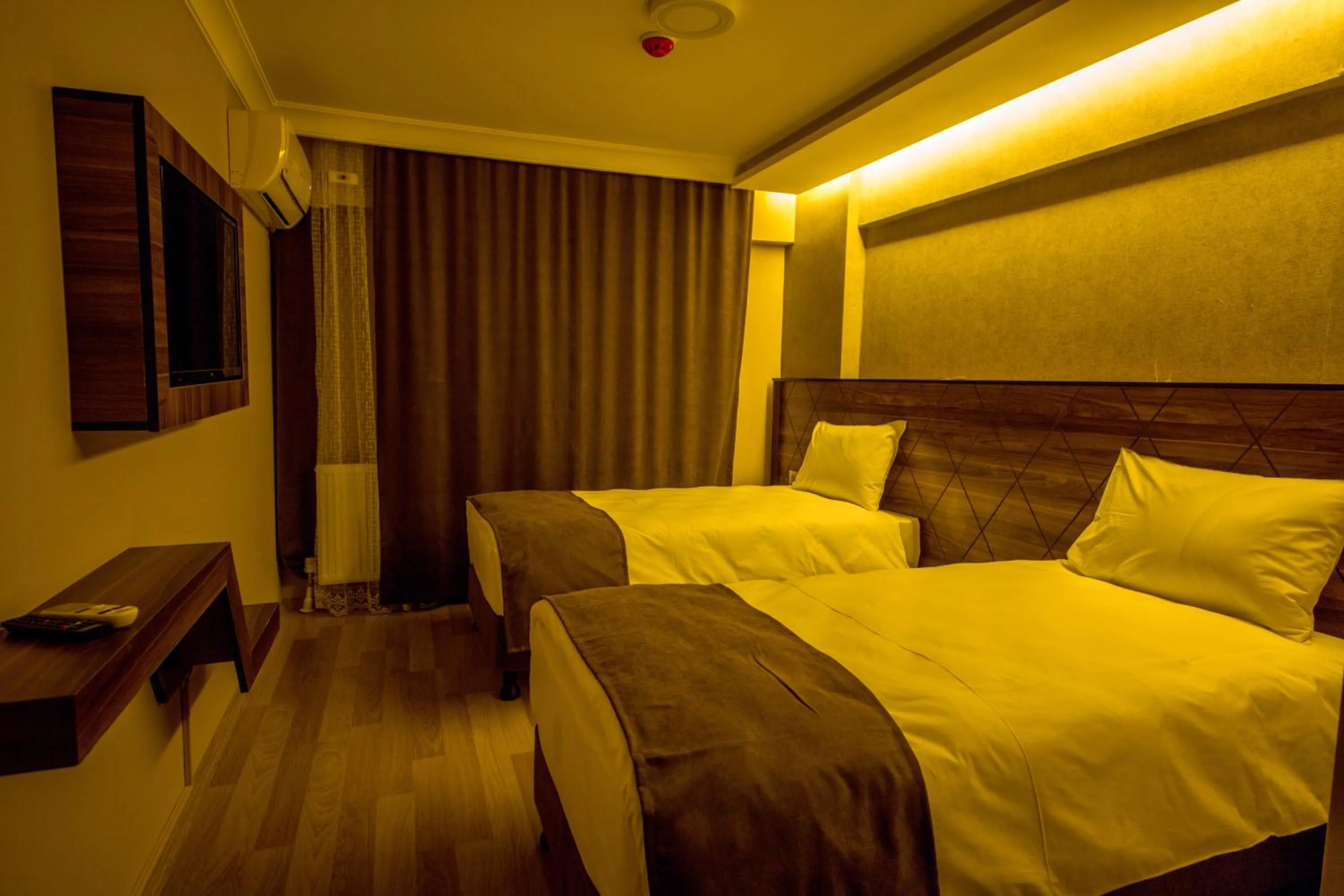 Bed in Fidanoglu Suite Hotel
