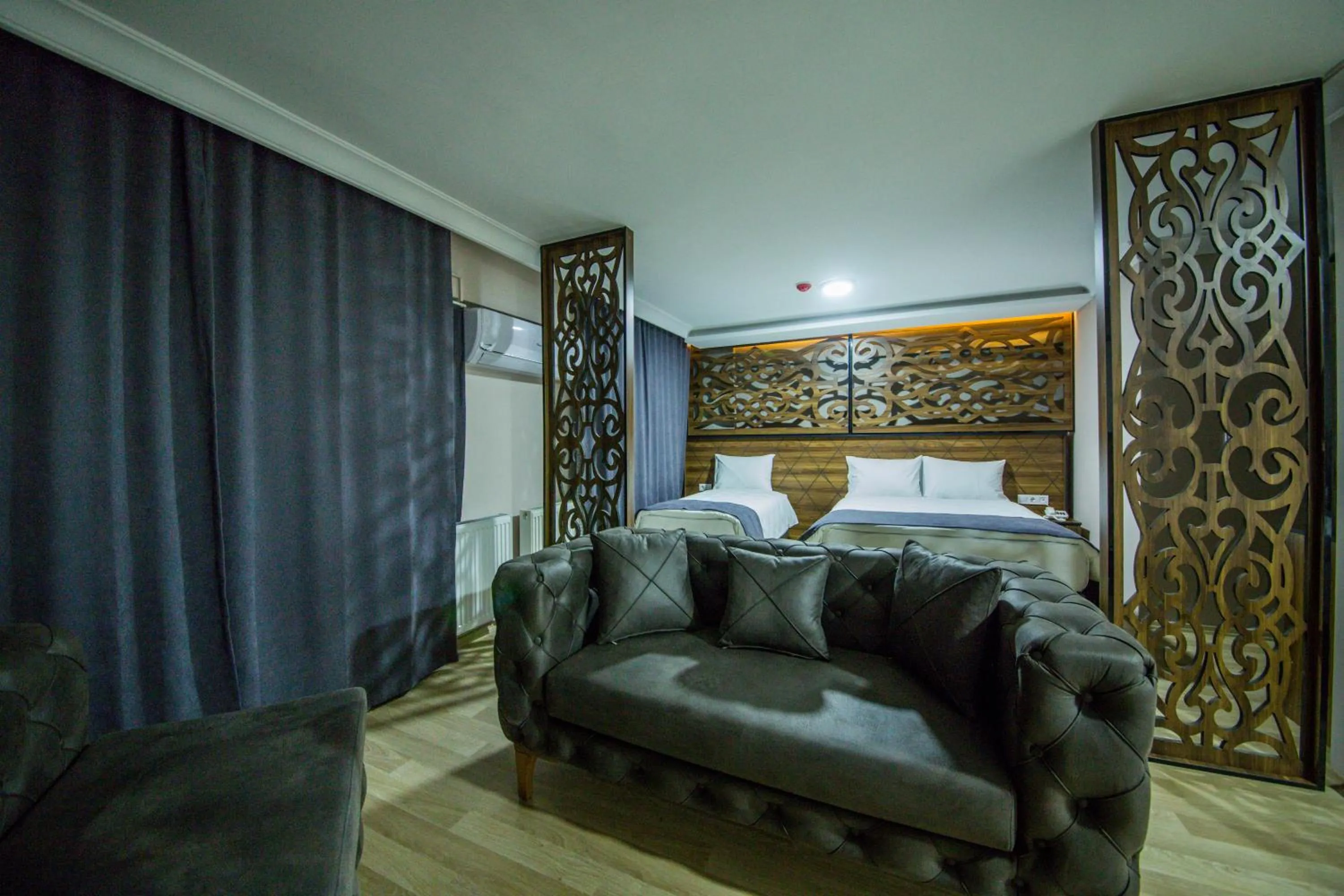 Bed in Fidanoglu Suite Hotel