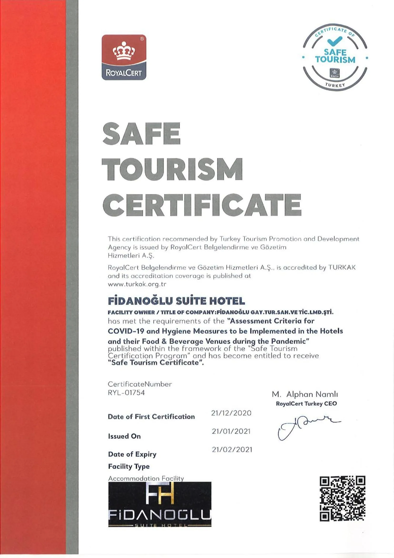 Fidanoglu Suite Hotel