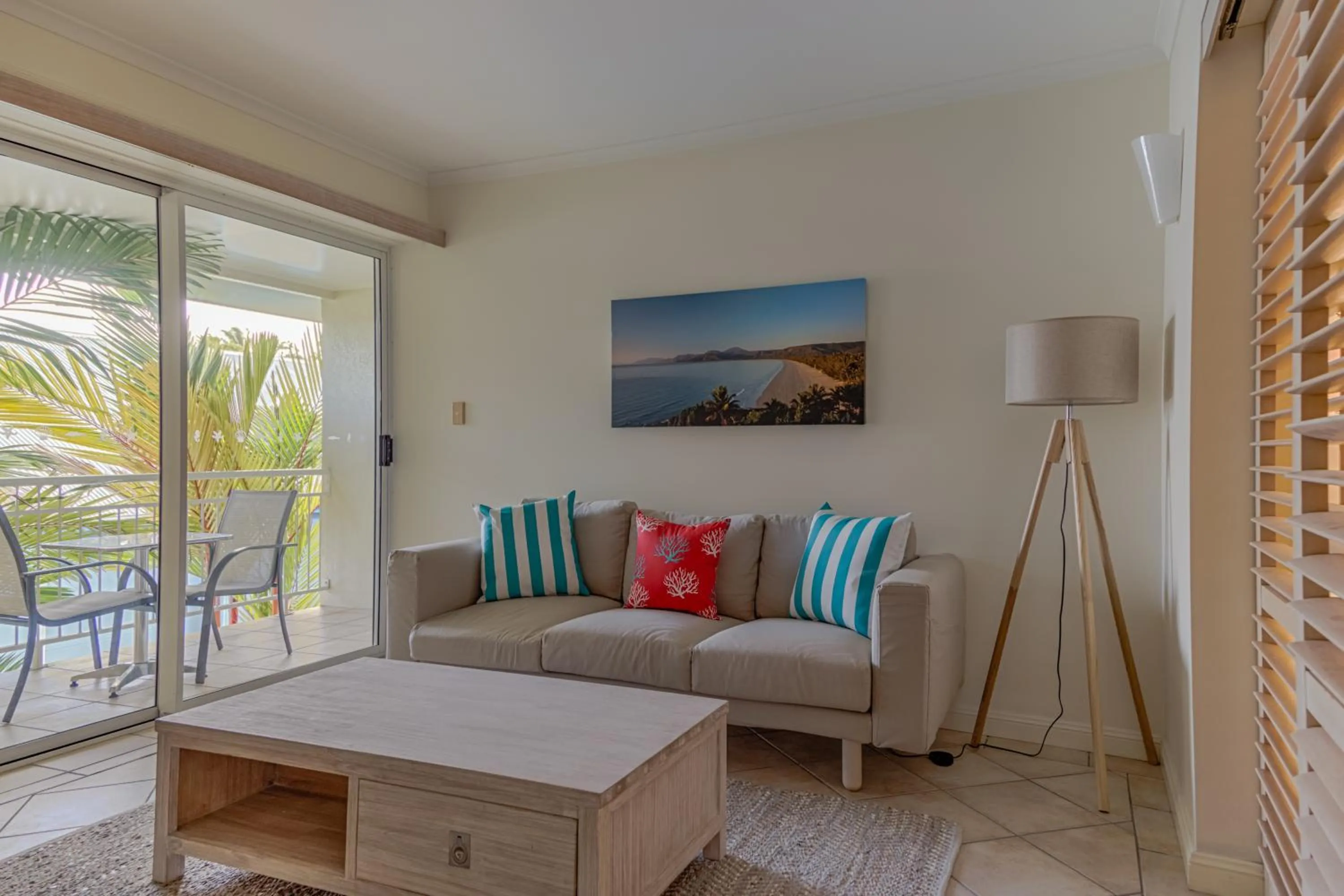 Living room in Macrossan House Boutique Holiday Apartments