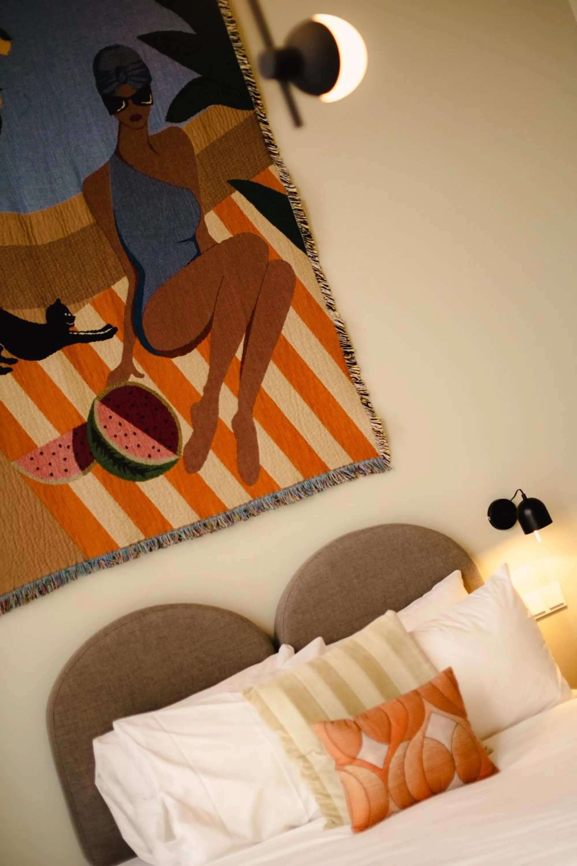 Bed in FINCH Boutique Hotel, downtown