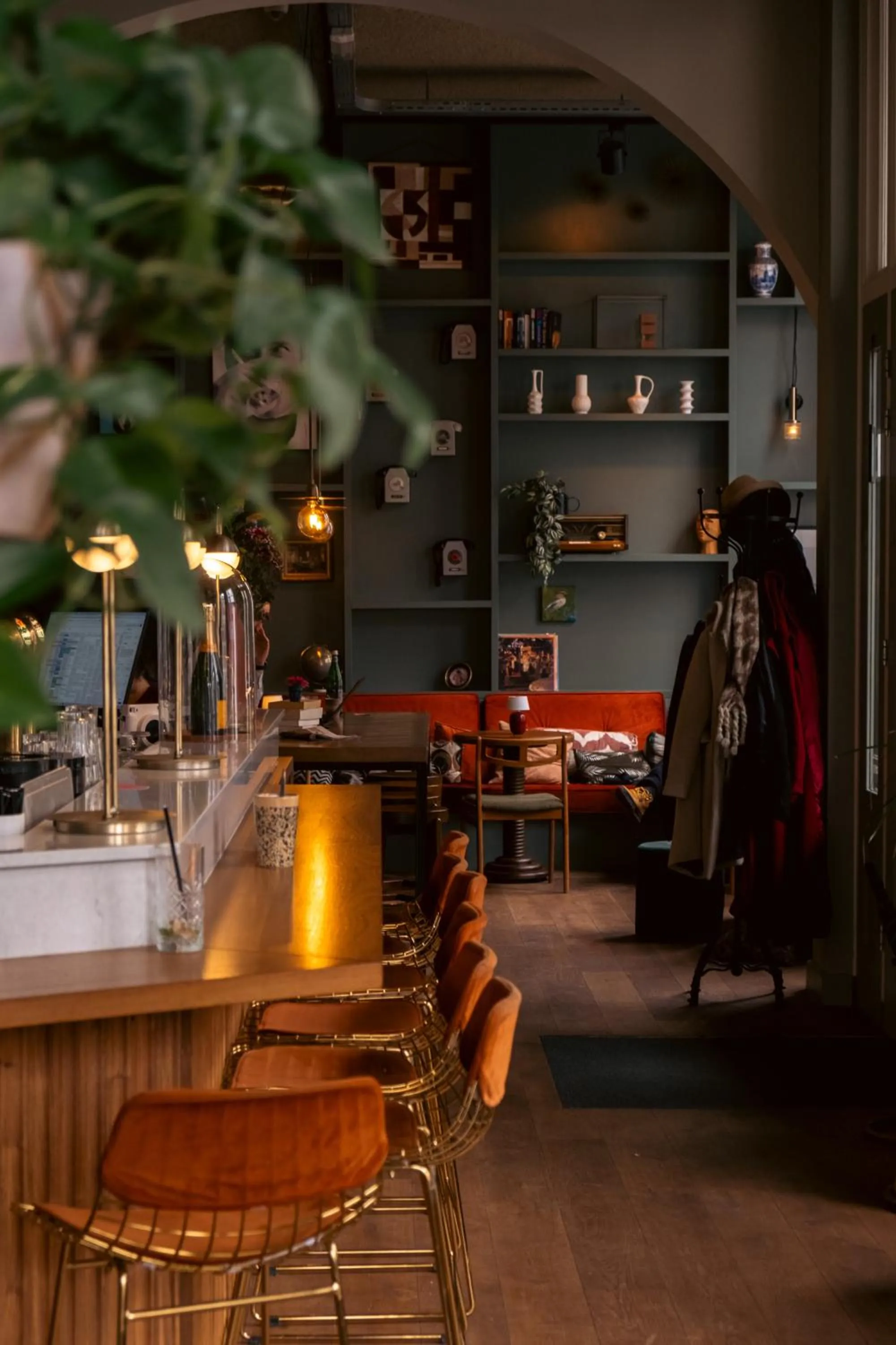 Lounge or bar in FINCH Boutique Hotel, downtown