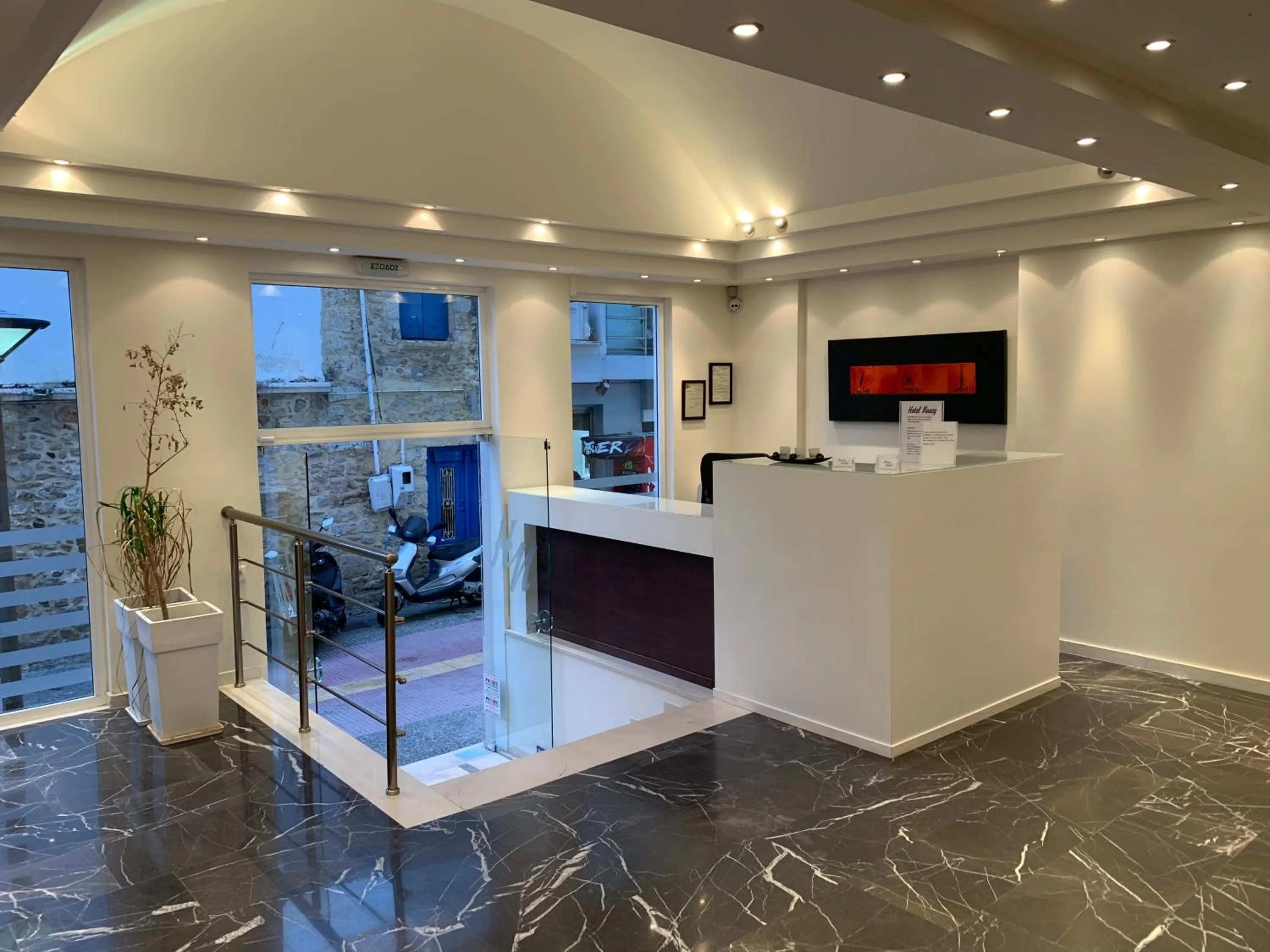 Lobby or reception in Nancy Hotel