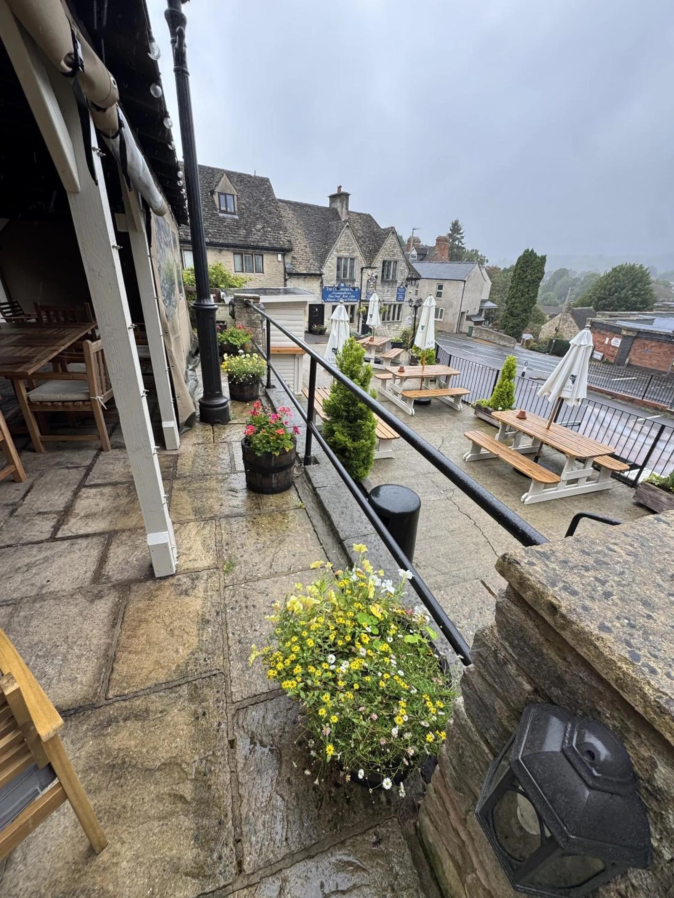 Garden in The Clothiers Arms