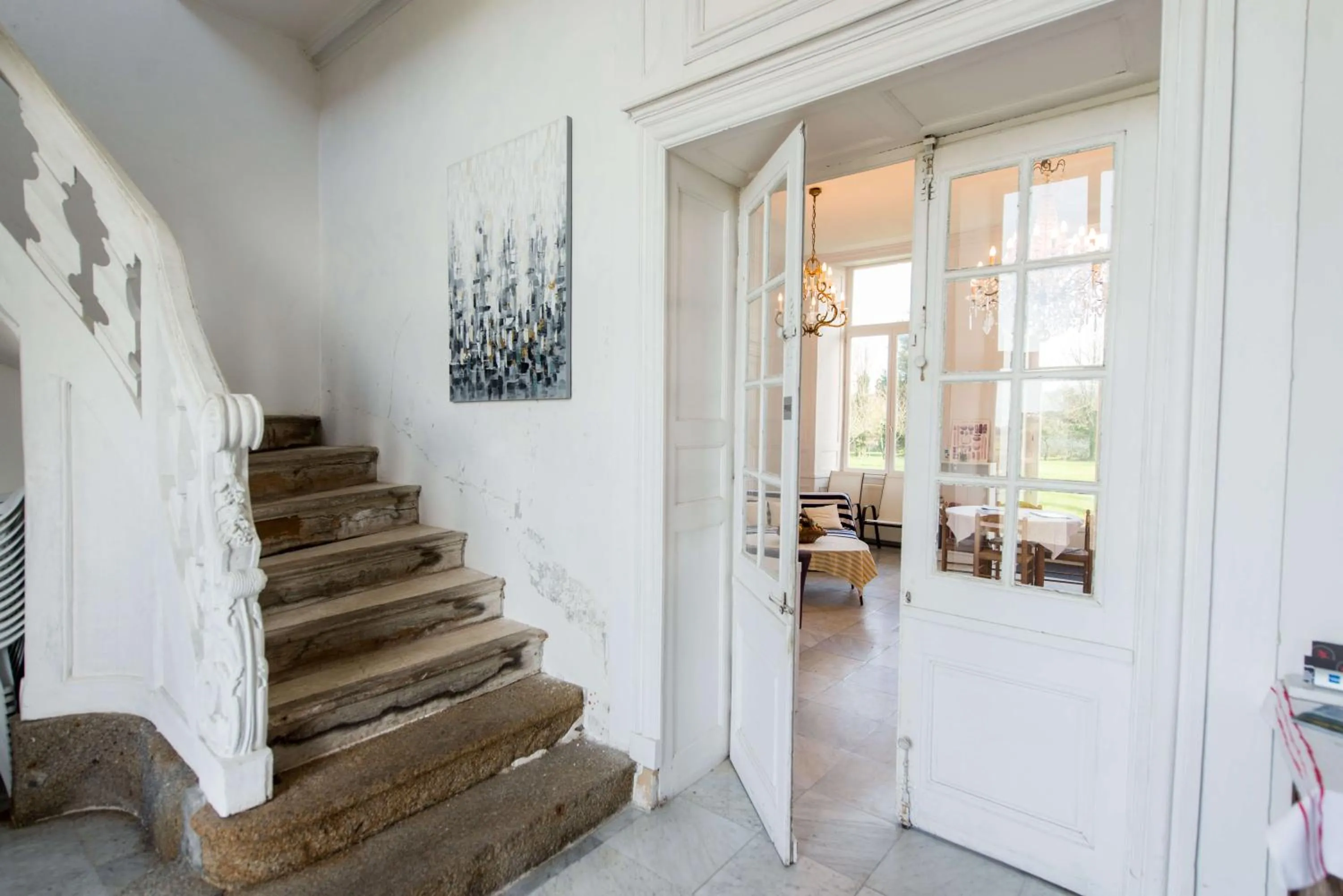 Living room in Chambres d'hotes Saint Malo La Barbinais Bed&Breaksfast