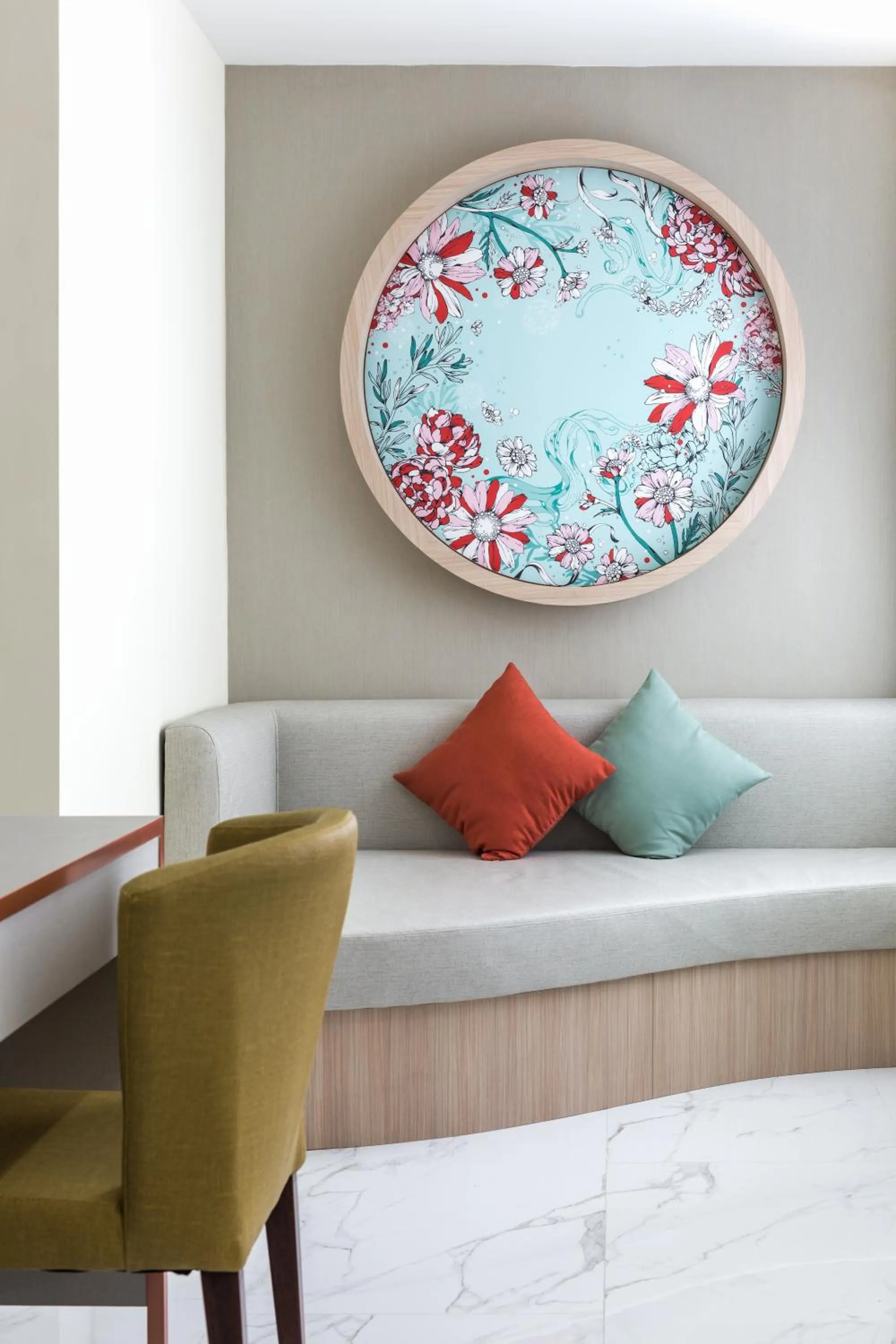 Seating area in The 8 Hotel Udonthani