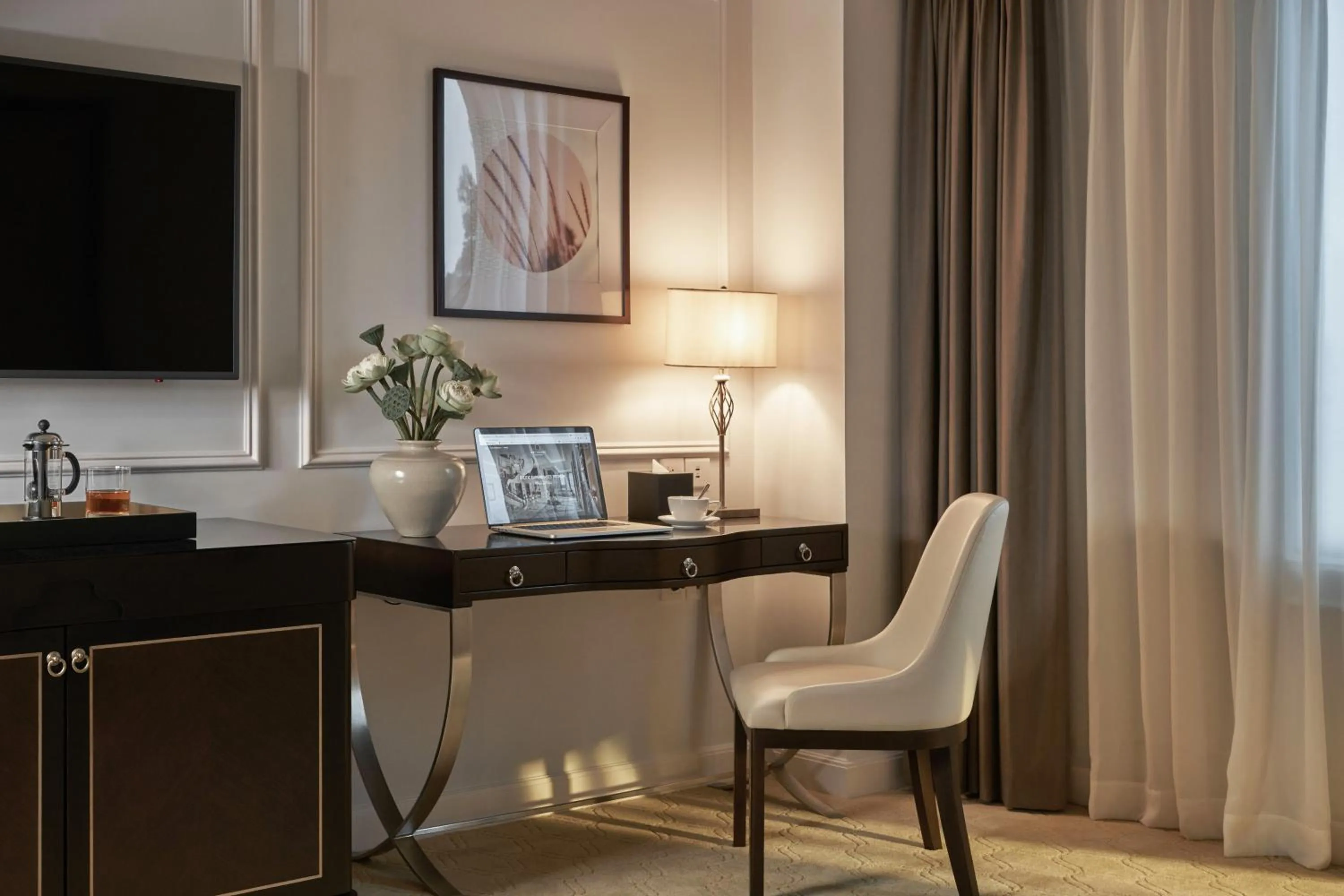 Seating area in Mai House Saigon Hotel