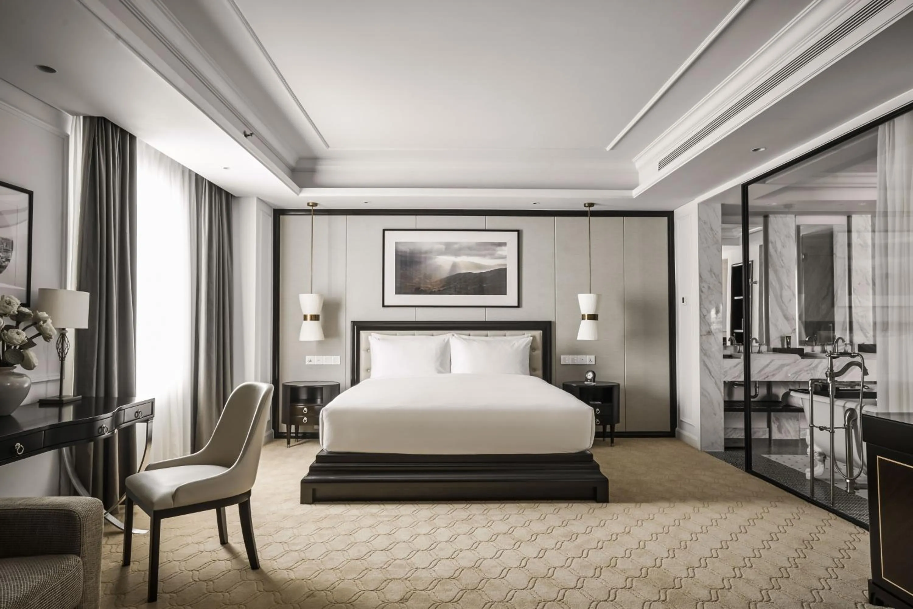 Photo of the whole room, Bed in Mai House Saigon Hotel