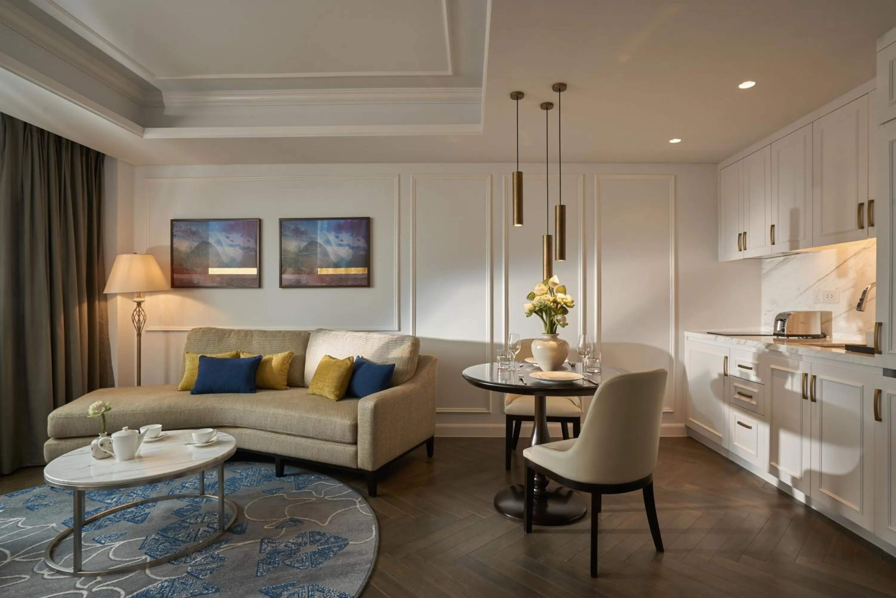 Living room in Mai House Saigon Hotel