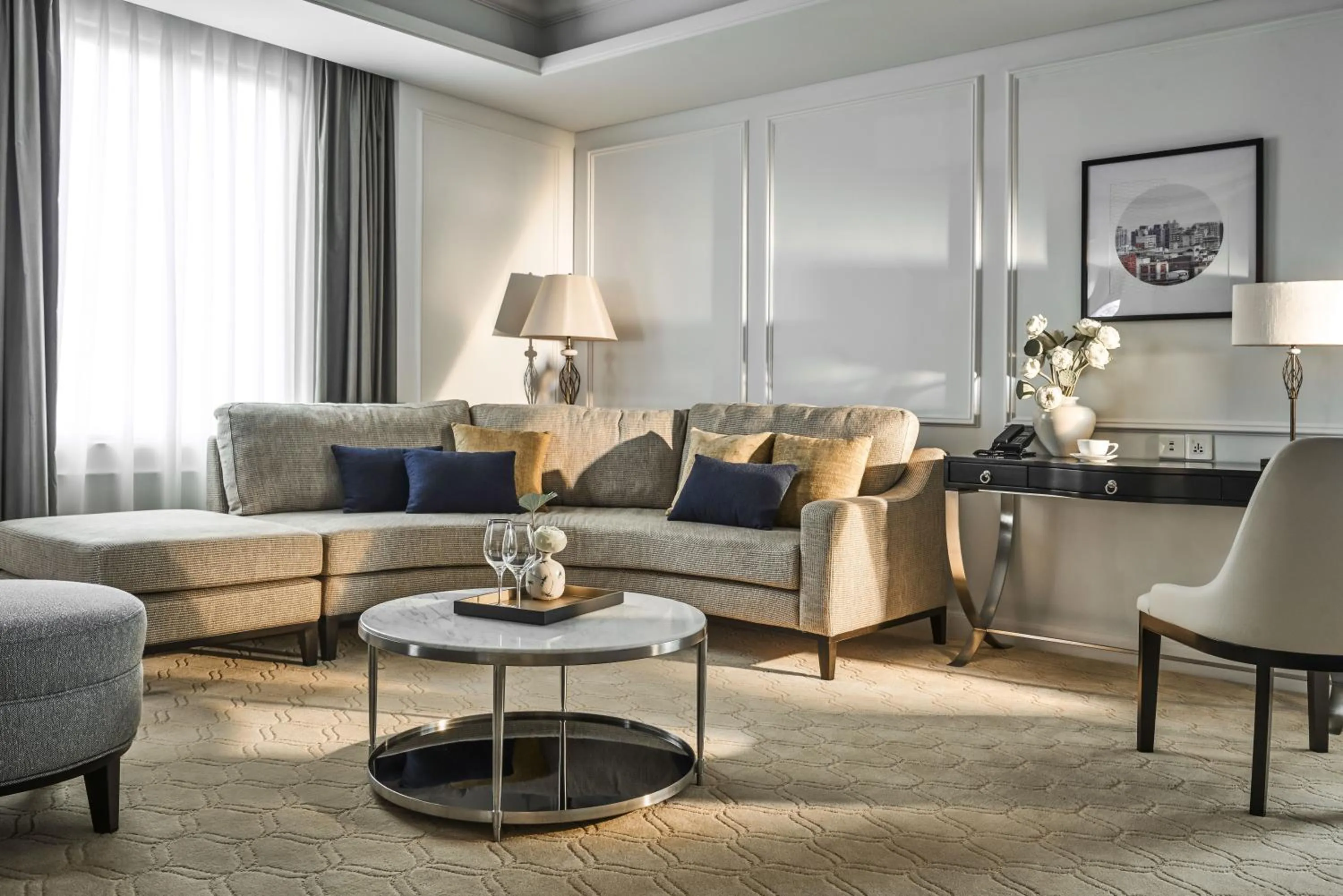 Living room in Mai House Saigon Hotel