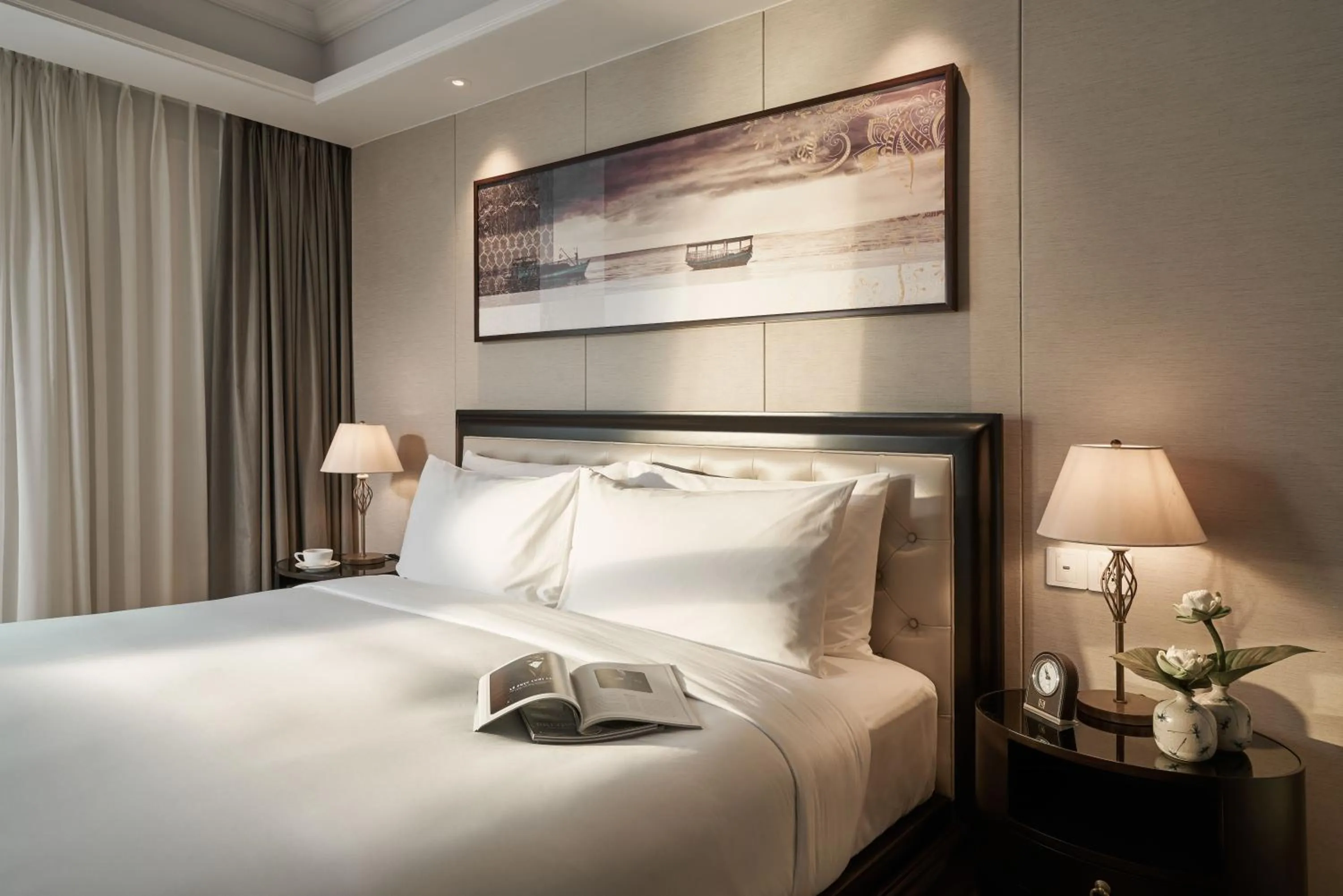 Bedroom, Bed in Mai House Saigon Hotel