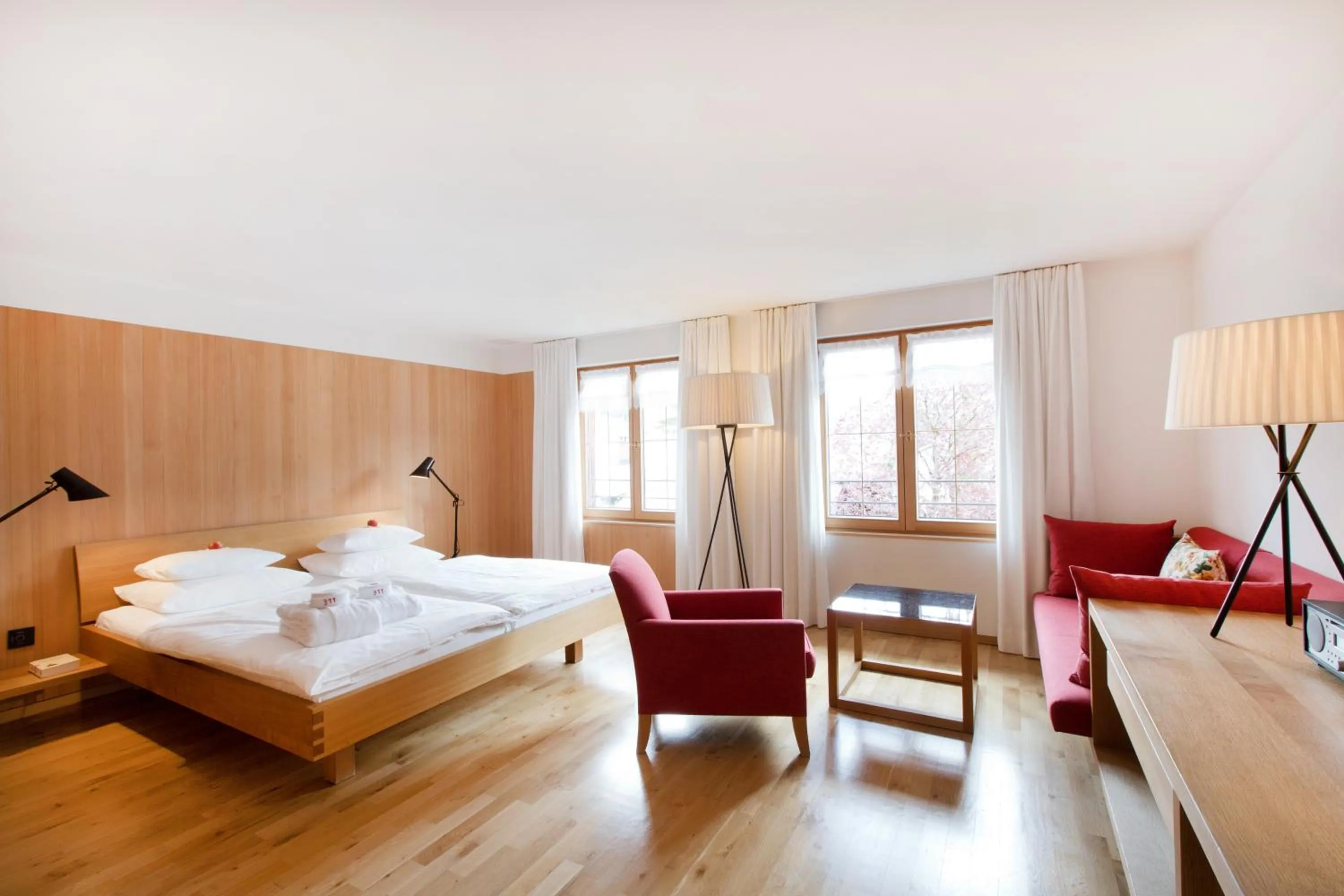 Photo of the whole room, Bed in Krone Hittisau - Hotel & Restaurant im Bregenzerwald