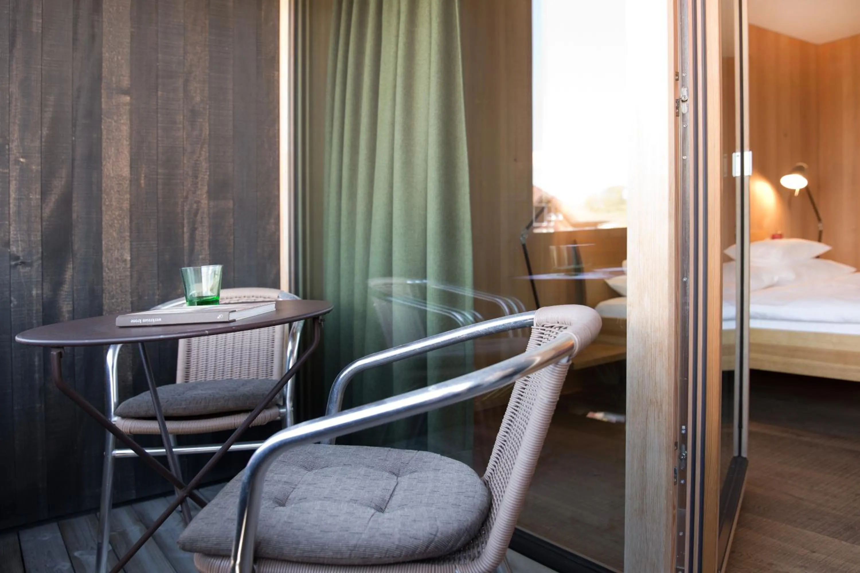 Balcony/Terrace, Bed in Krone Hittisau - Hotel & Restaurant im Bregenzerwald