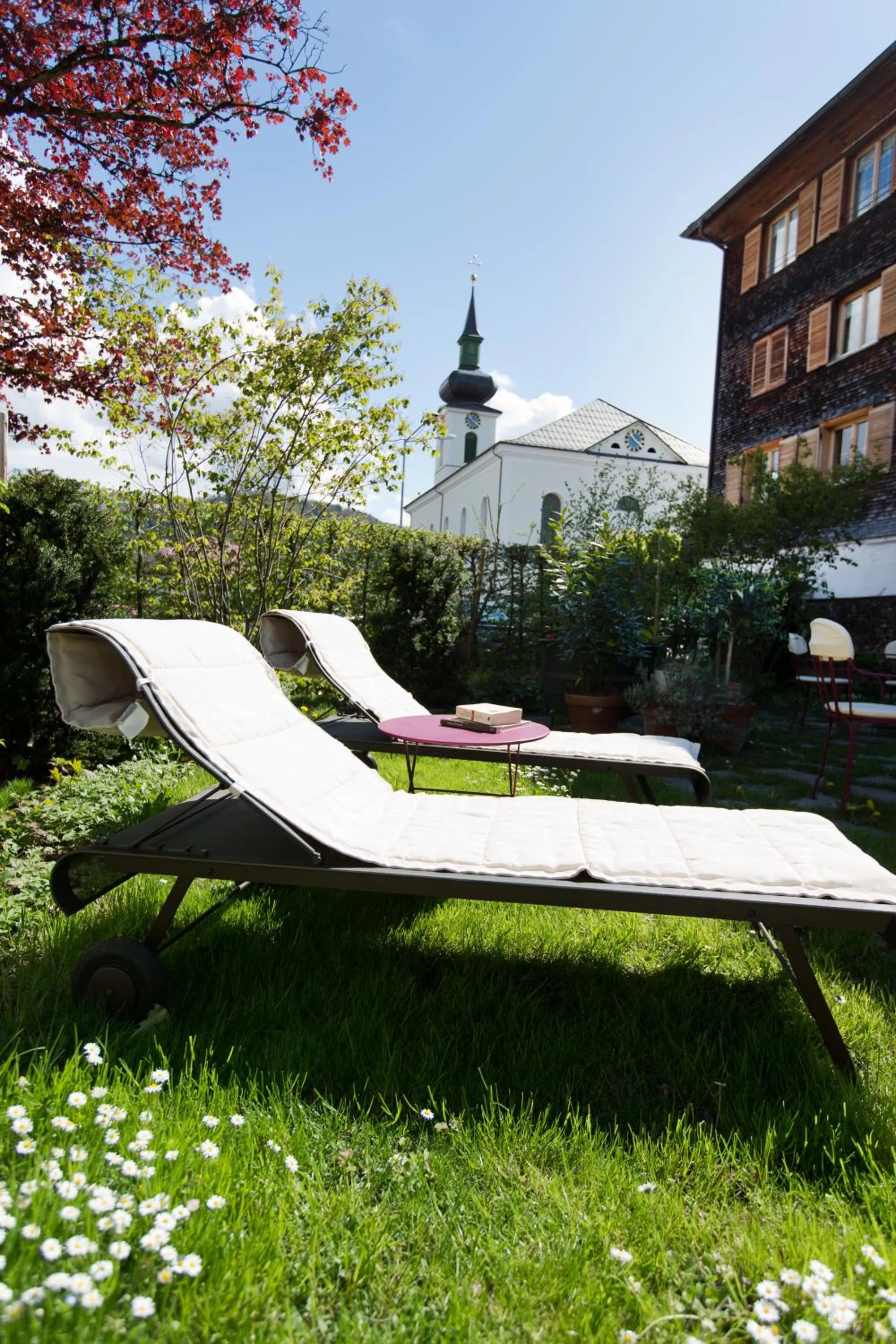 Garden in Krone Hittisau - Hotel & Restaurant im Bregenzerwald