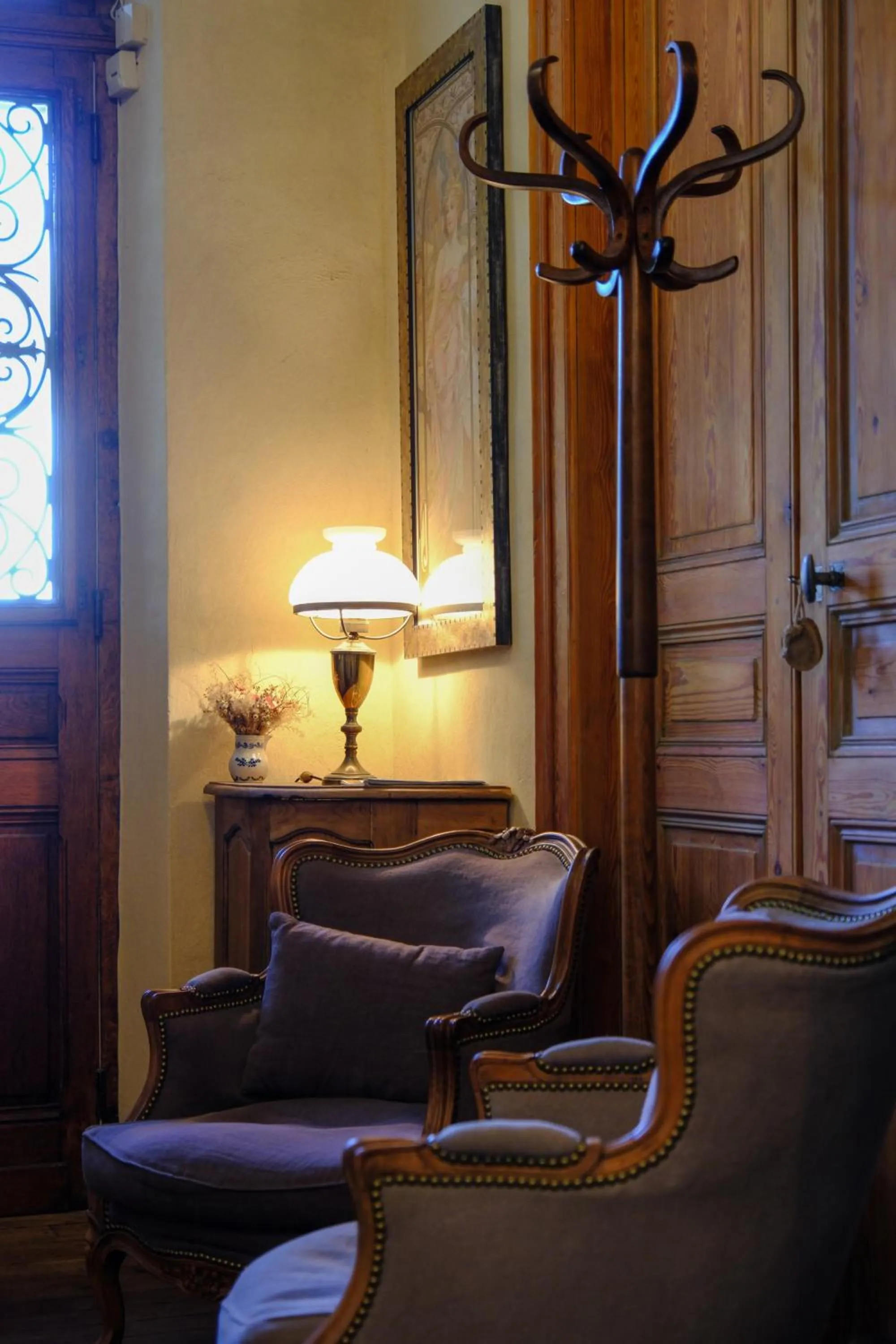 Lobby or reception in Le Rêve d'Aghon Chambres et Restaurant