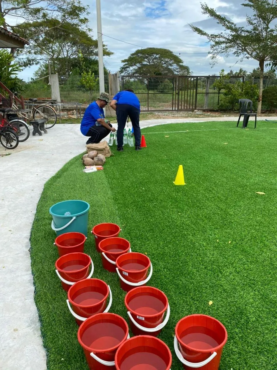 Activities in Dangau Sala D'Kontena