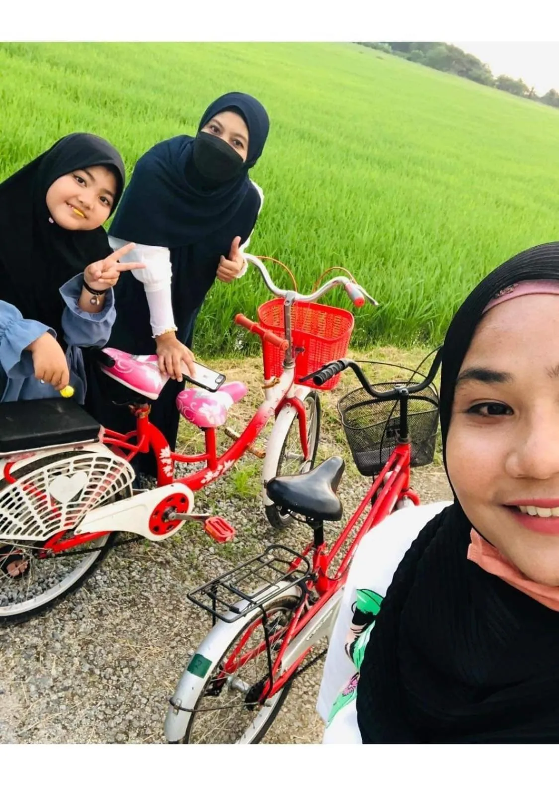 Cycling in Dangau Sala D'Kontena