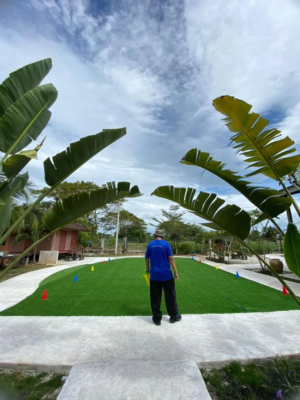 Garden in Dangau Sala D'Kontena