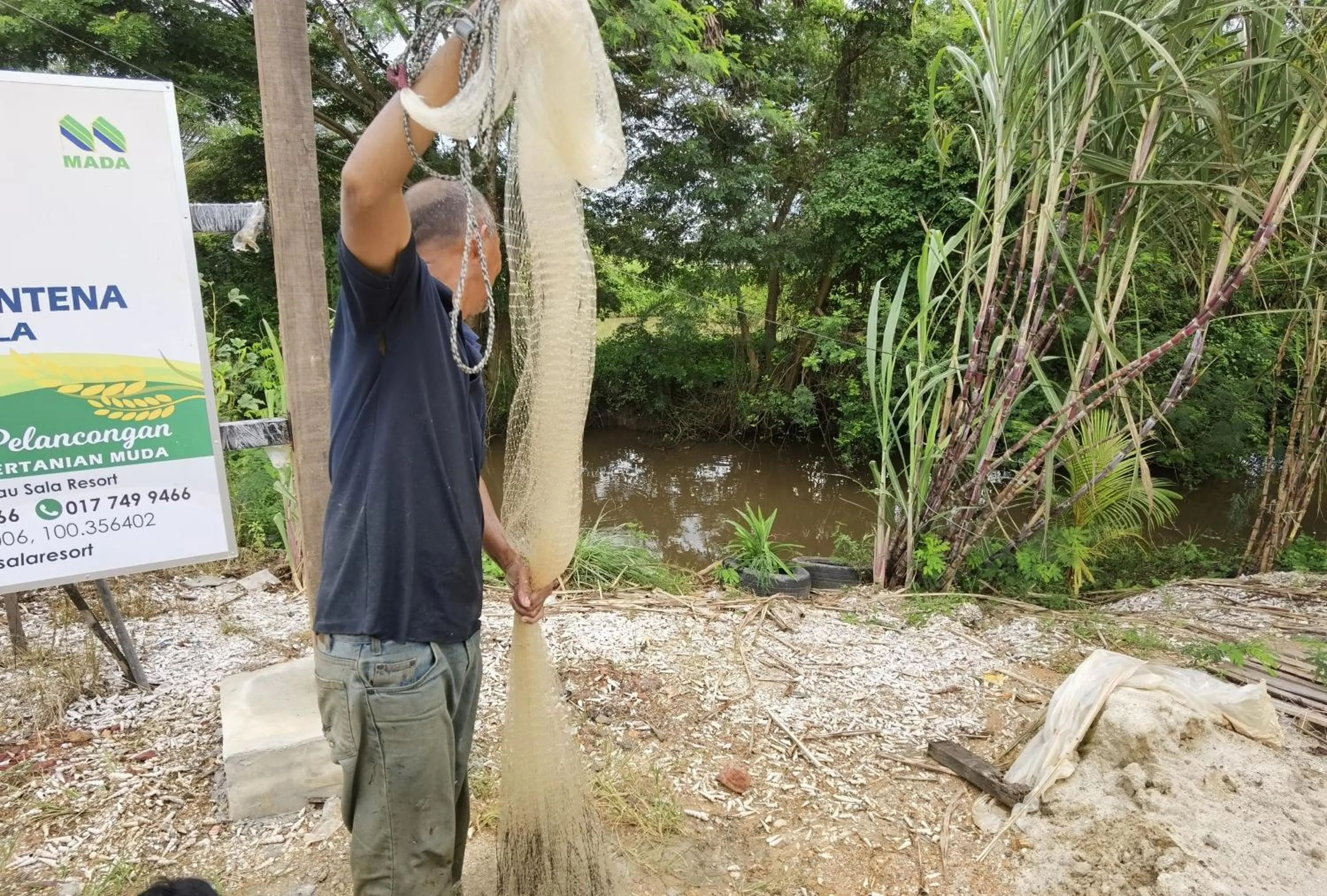 Natural landscape in Dangau Sala D'Kontena