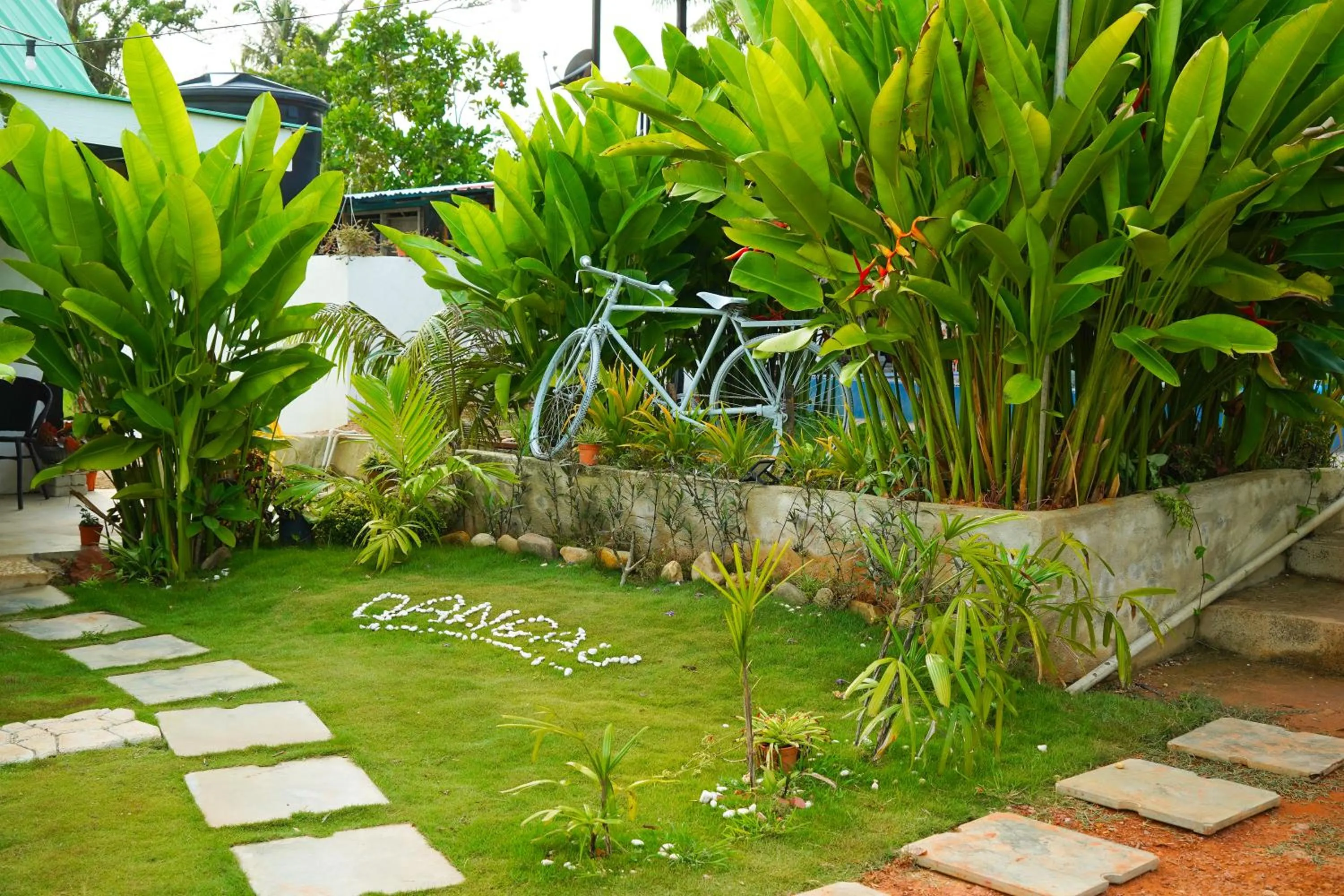 Garden in Dangau Sala D'Kontena