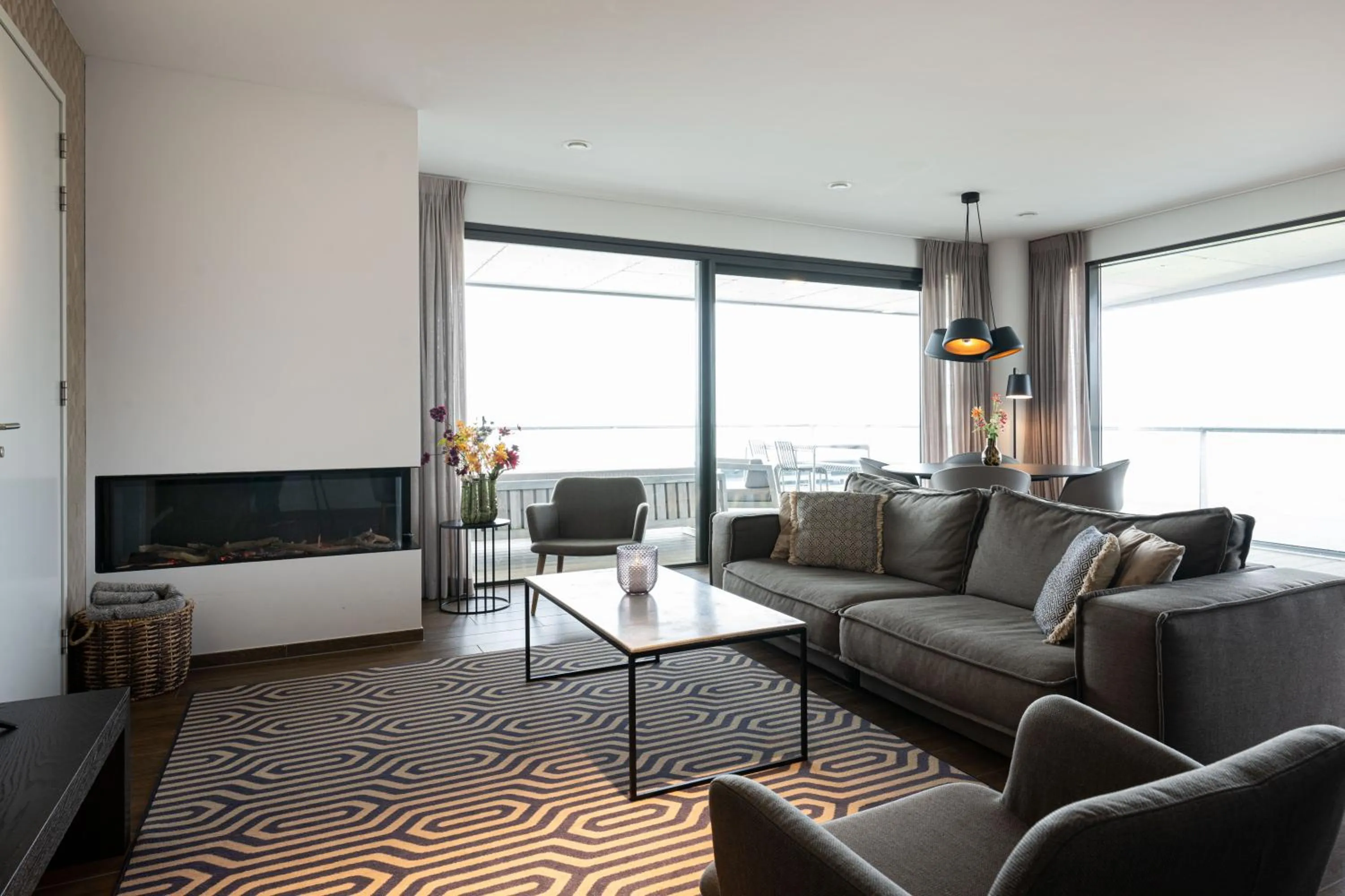 Living room in Maris Apartments