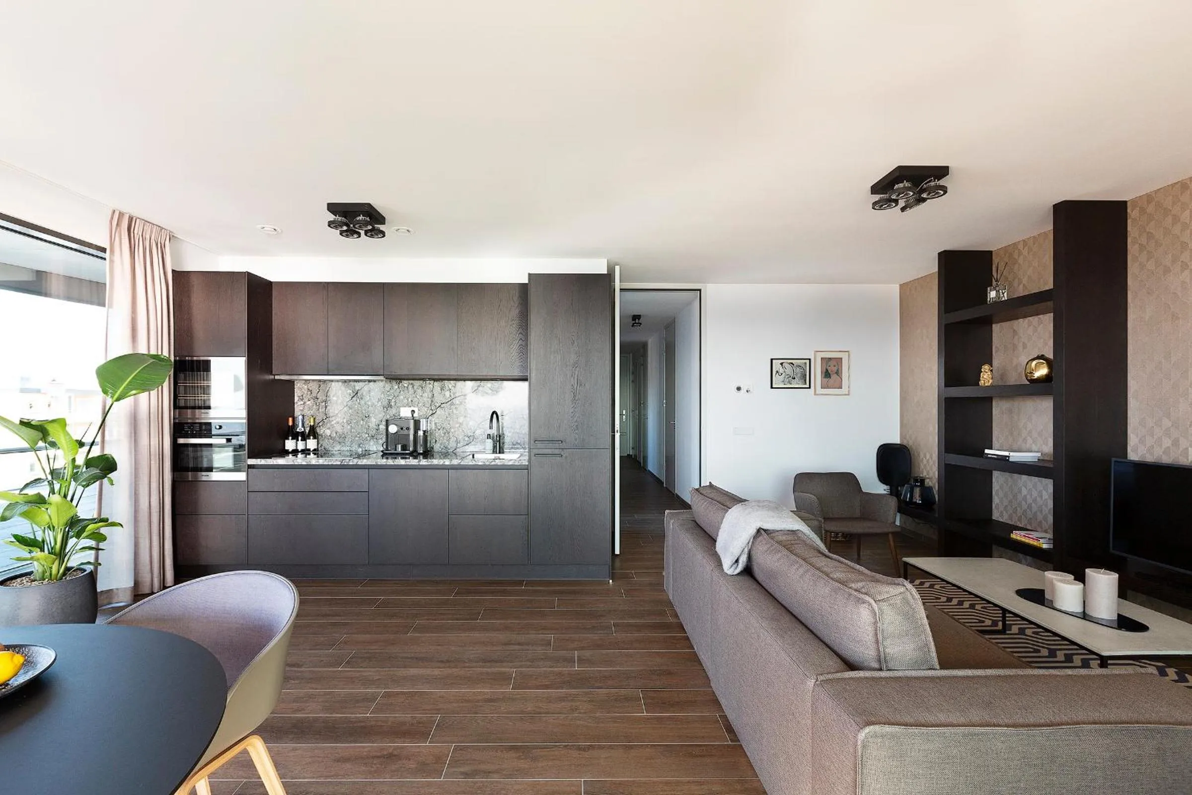 Kitchen or kitchenette in Maris Apartments