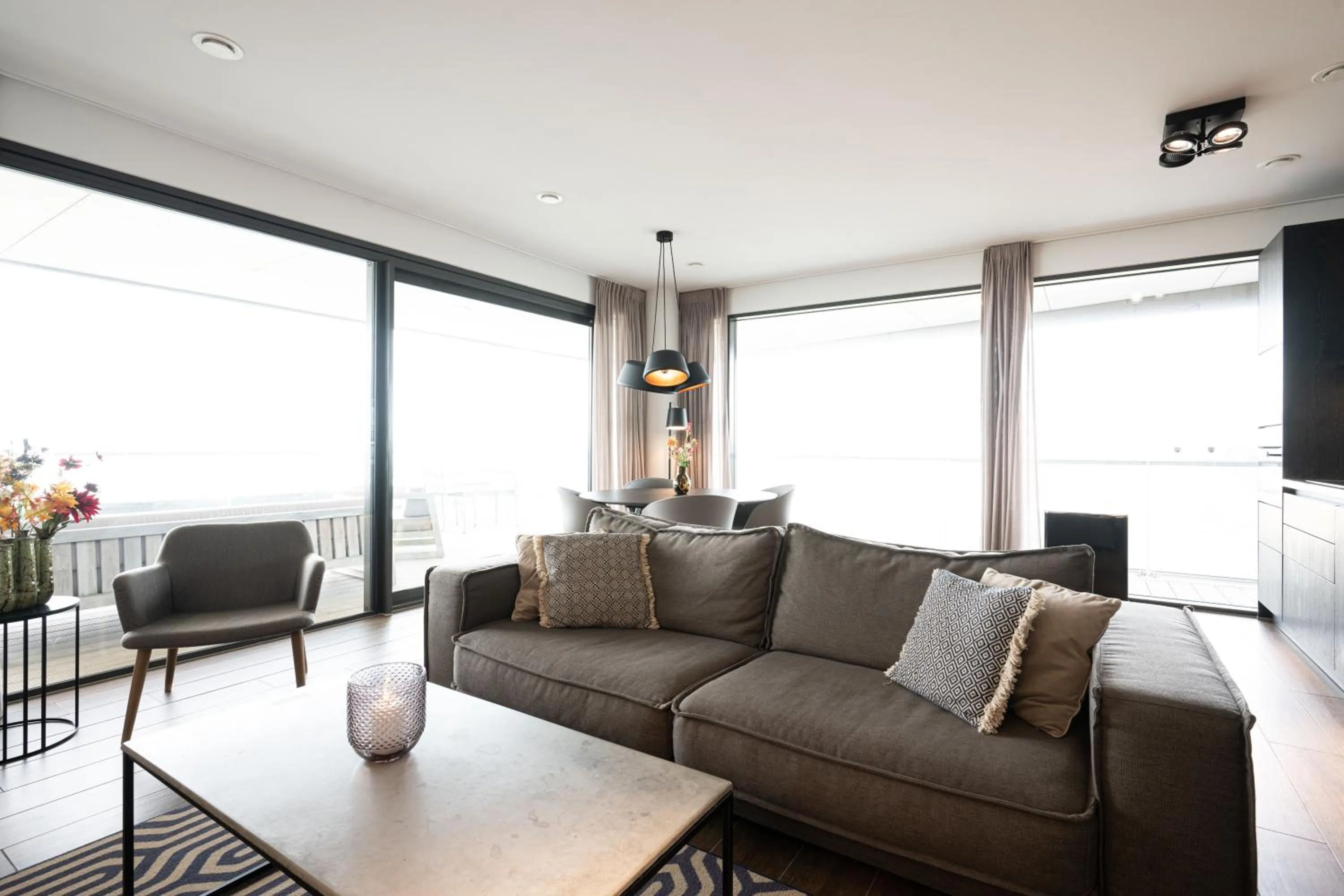 Living room in Maris Apartments