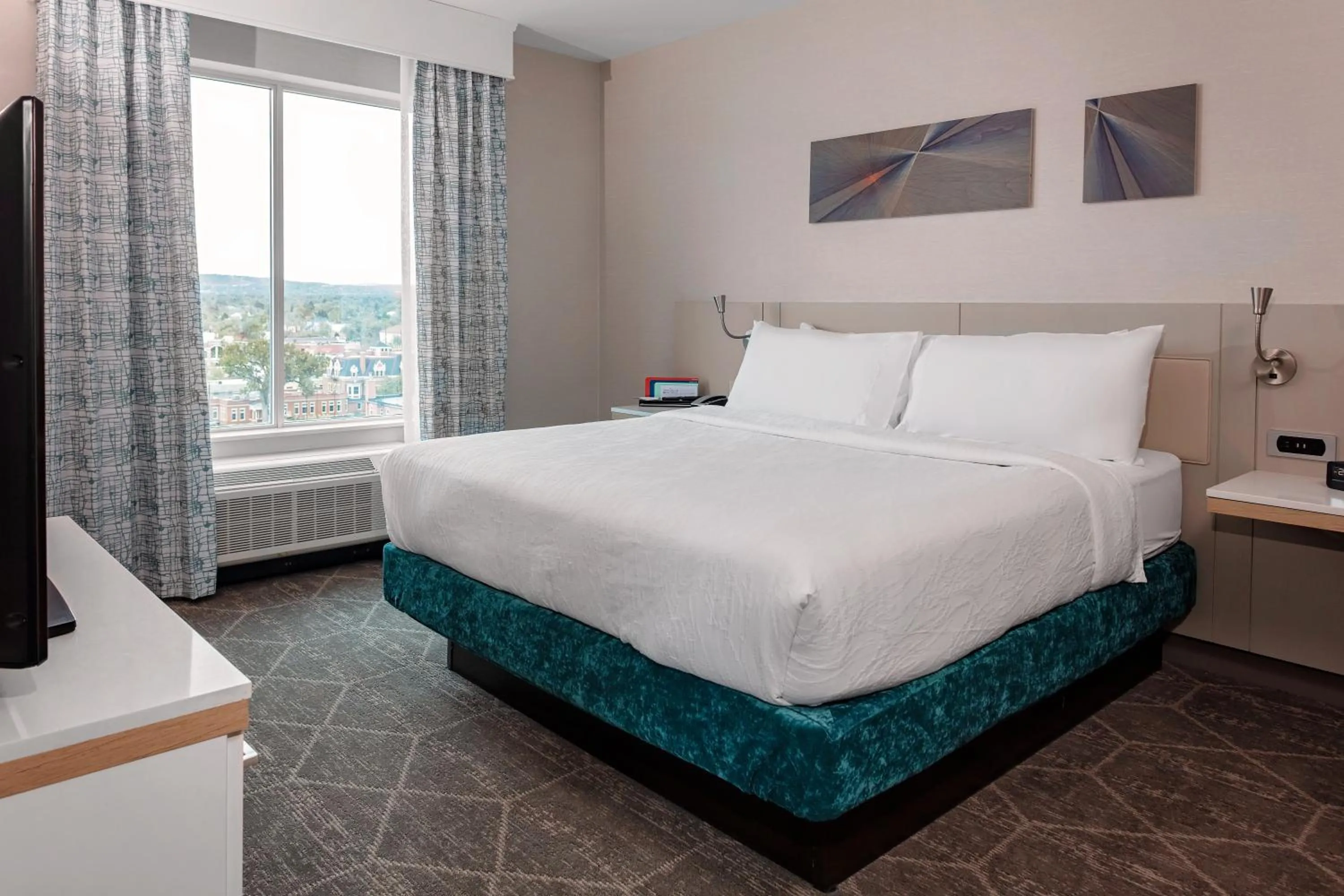 Bed in Hilton Garden Inn Colorado Springs Downtown, Co