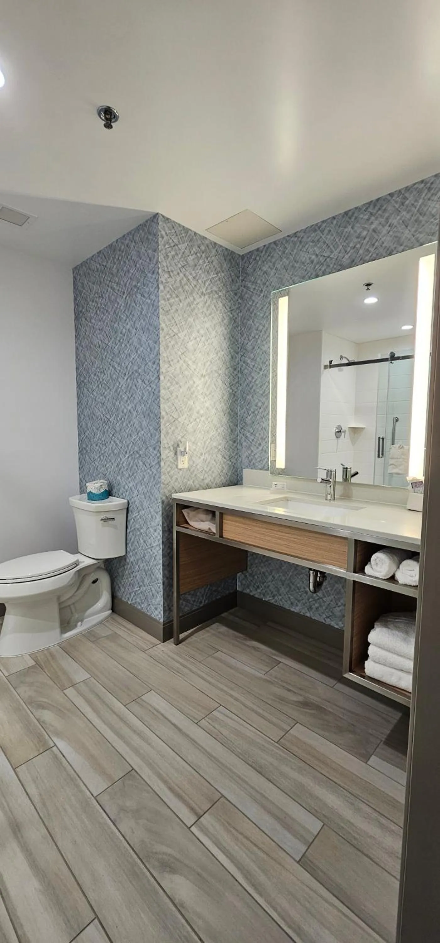 Bathroom in Hilton Garden Inn Colorado Springs Downtown, Co