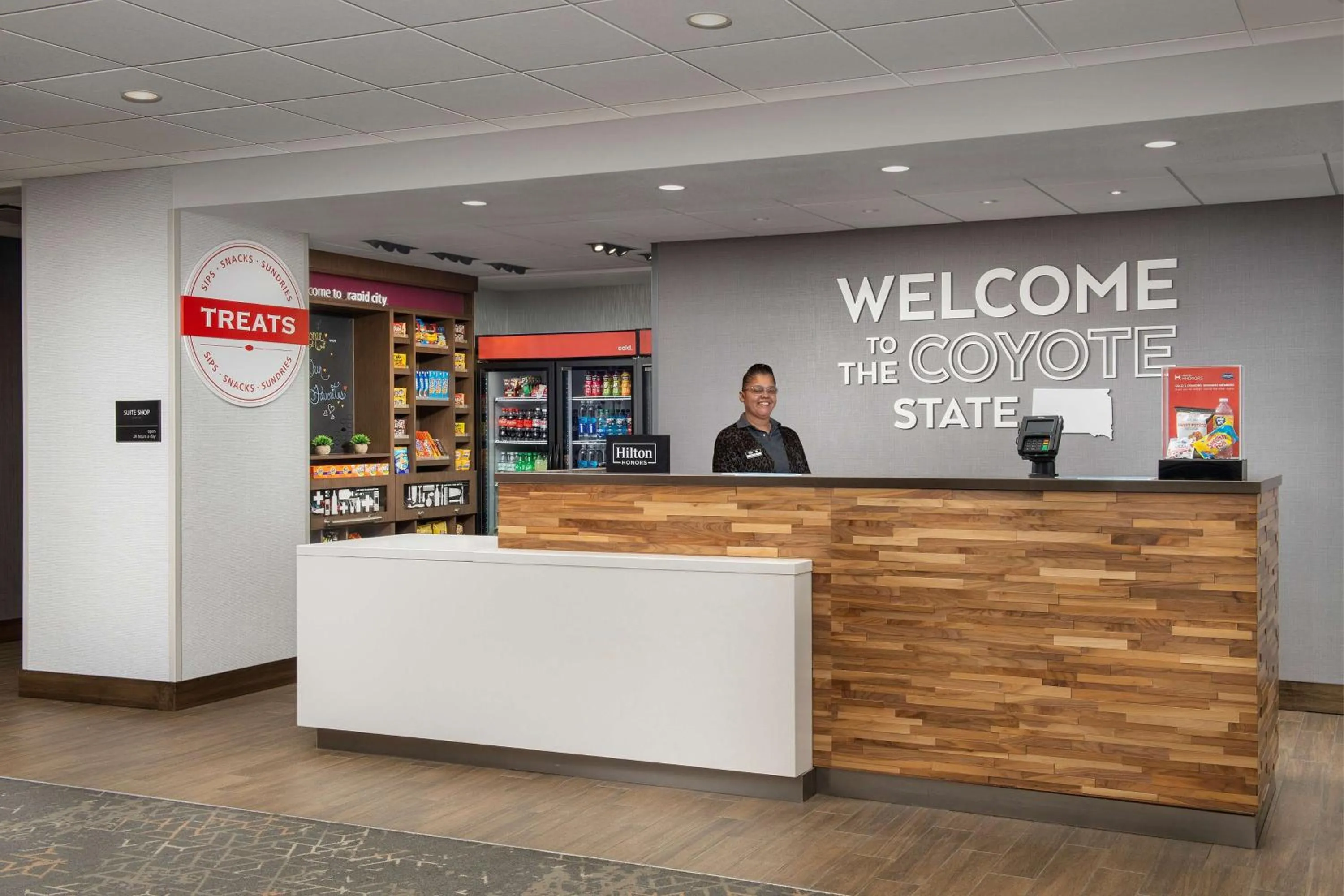 Lobby or reception in Hampton Inn & Suites Rapid City Rushmore, SD