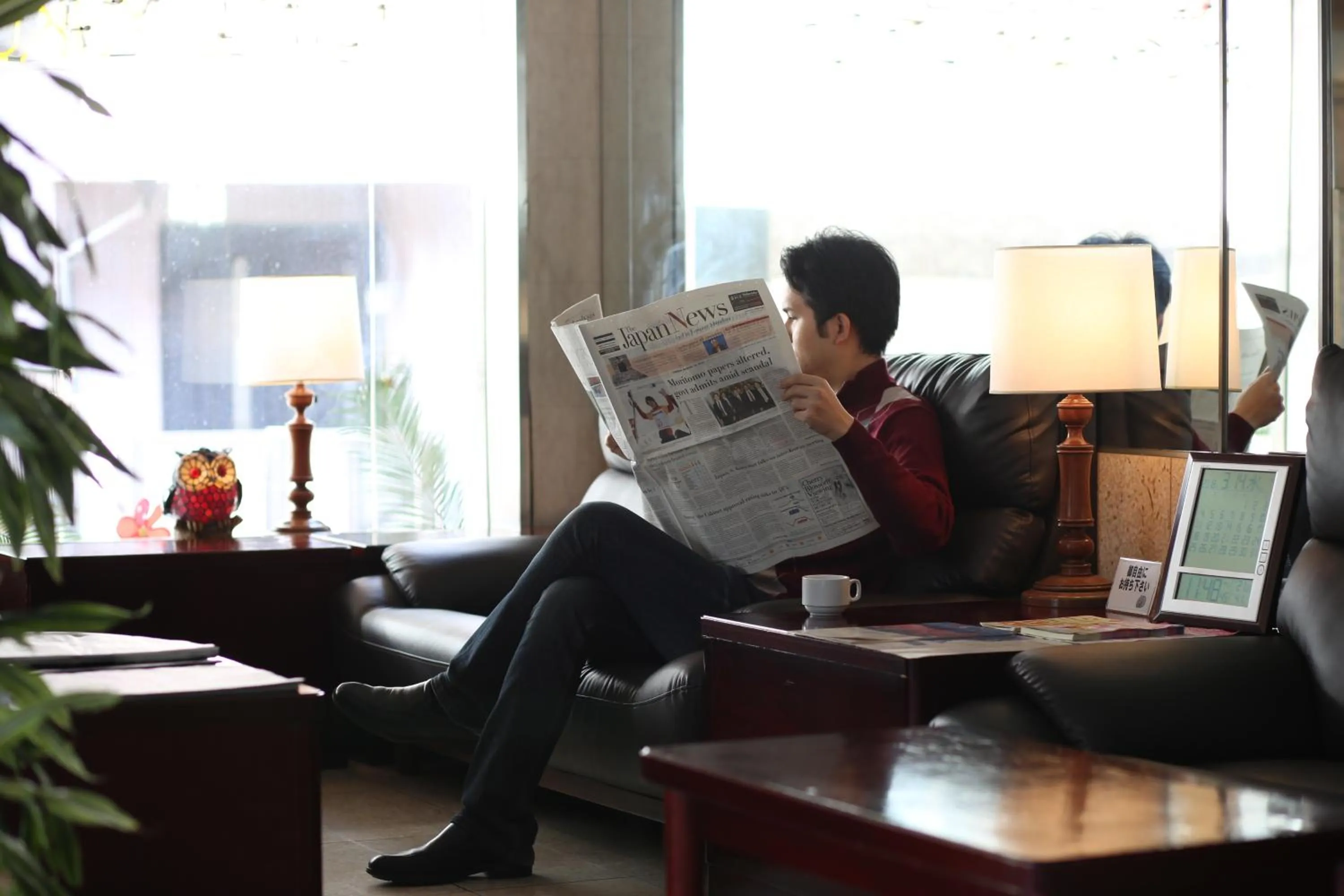 Lobby or reception in Hotel Yokosuka