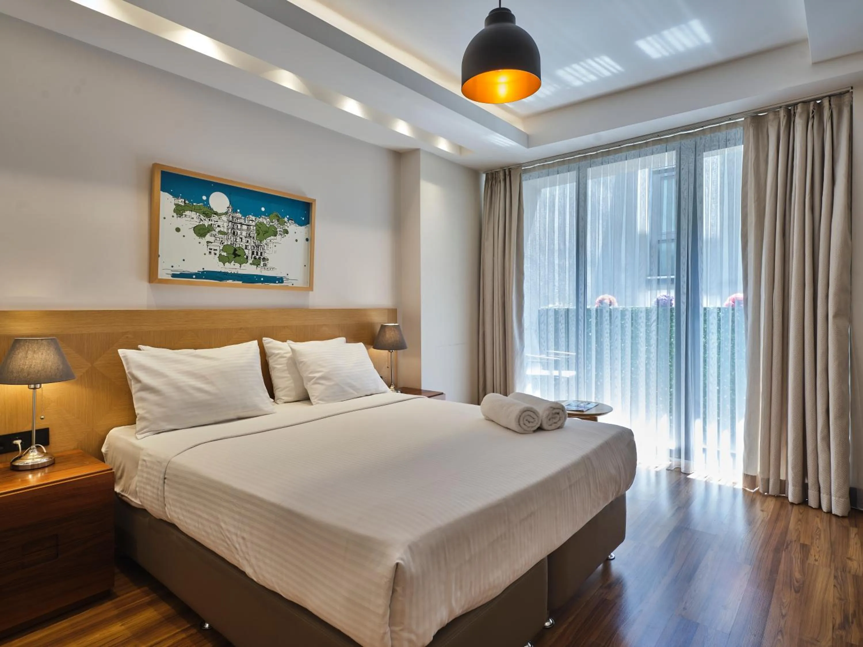 Bedroom, Bed in Four-G Hotel