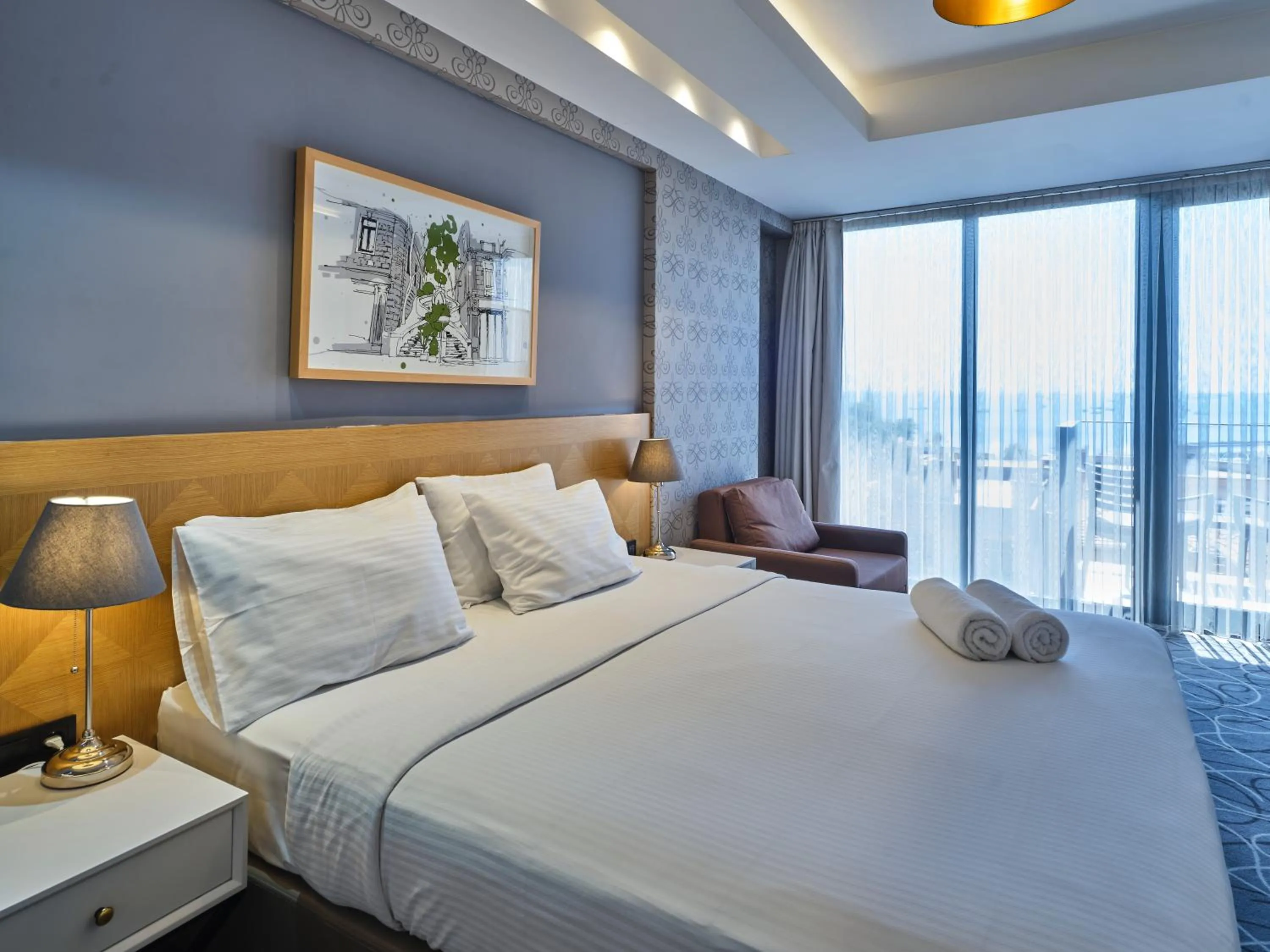 Bedroom, Bed in Four-G Hotel