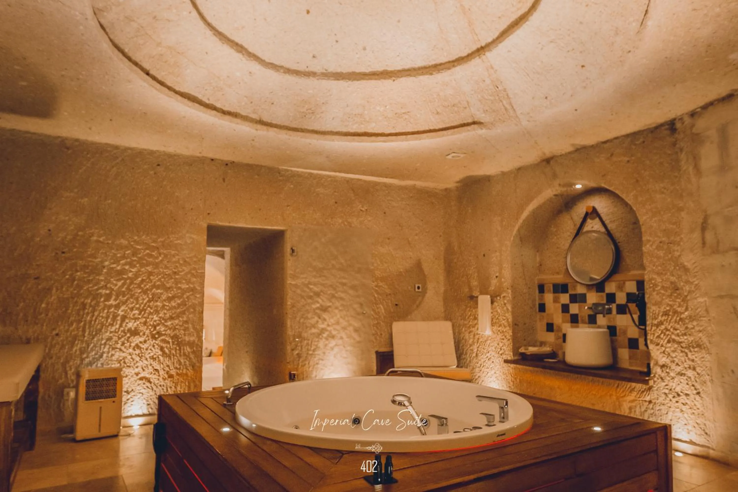 Swimming pool in Nino Cave Suites