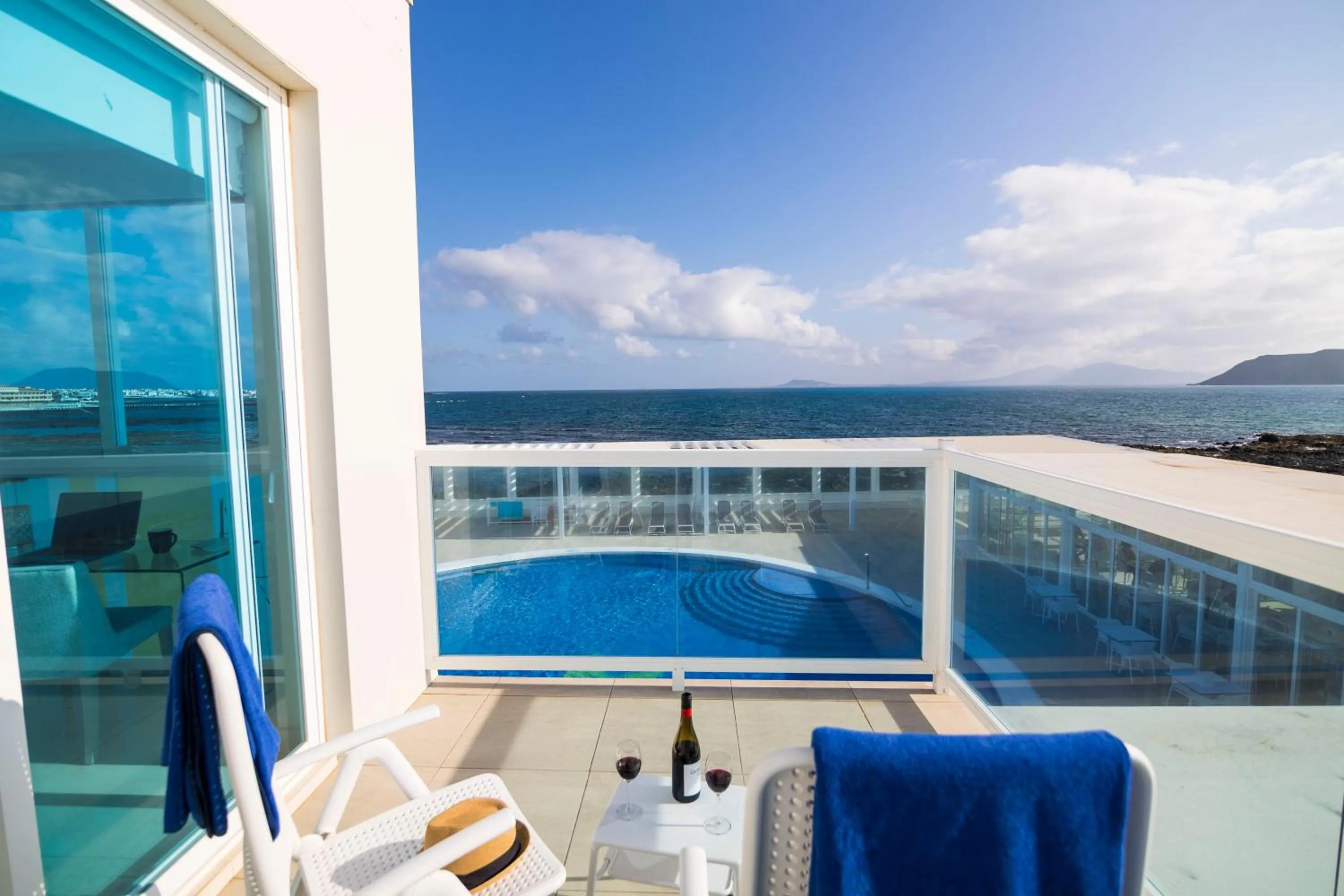 Balcony/Terrace in Hotel Boutique TAO Caleta Mar