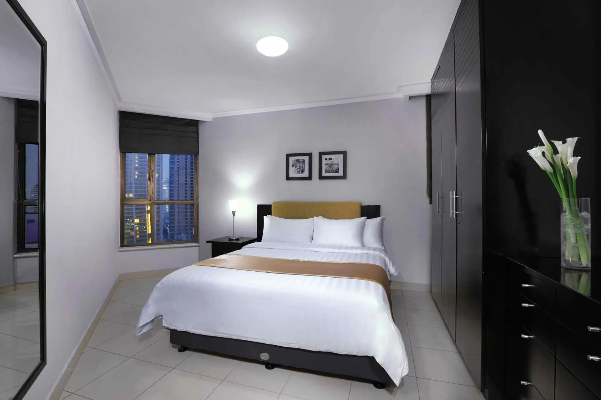 Bed in Horison Ultima Suite & Residences Rasuna Jakarta