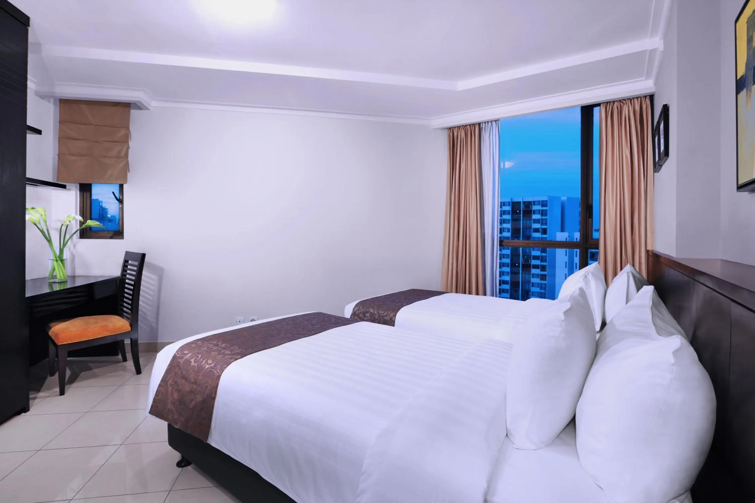 Bed in Horison Ultima Suite & Residences Rasuna Jakarta