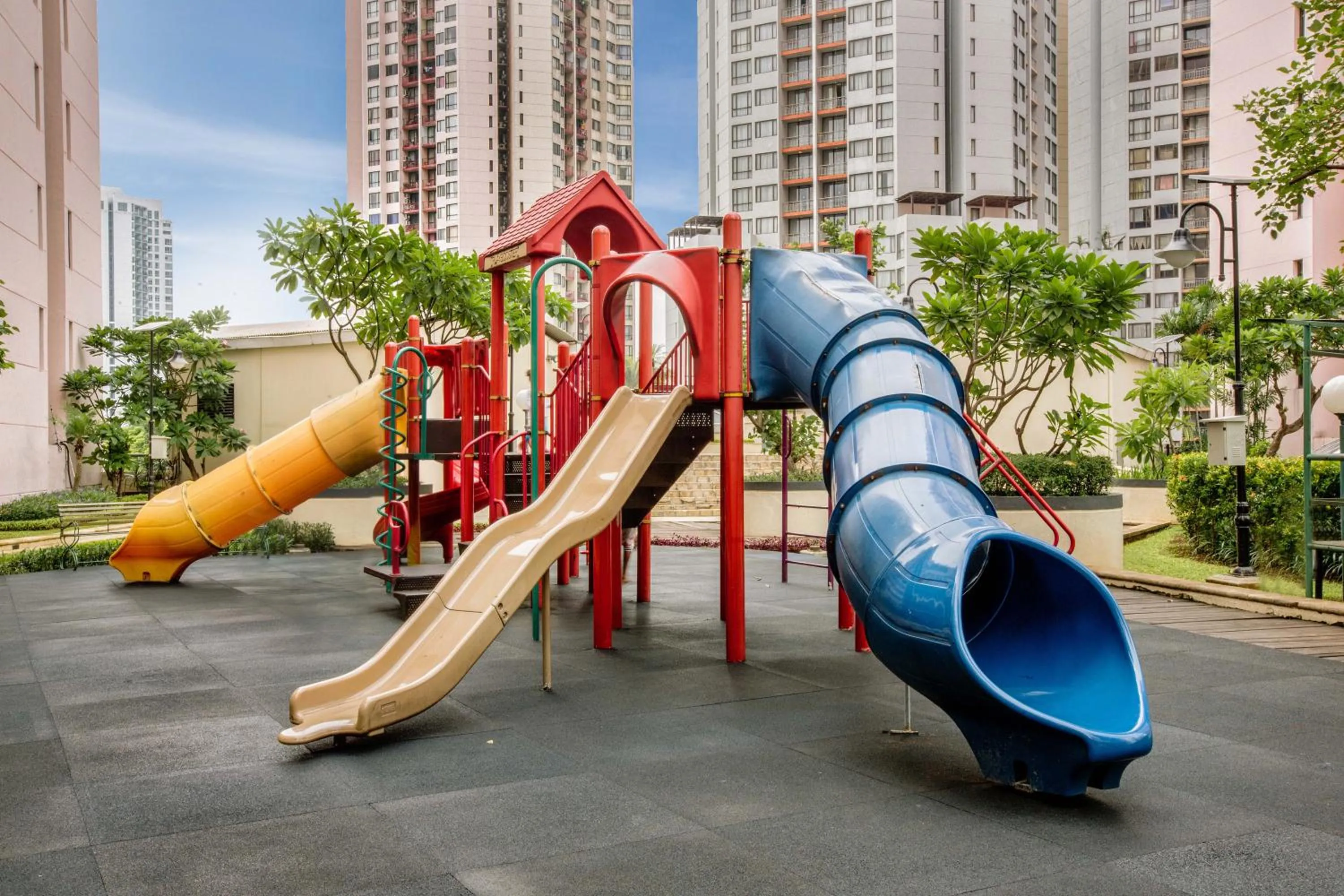 Children play ground in Horison Ultima Suite & Residences Rasuna Jakarta
