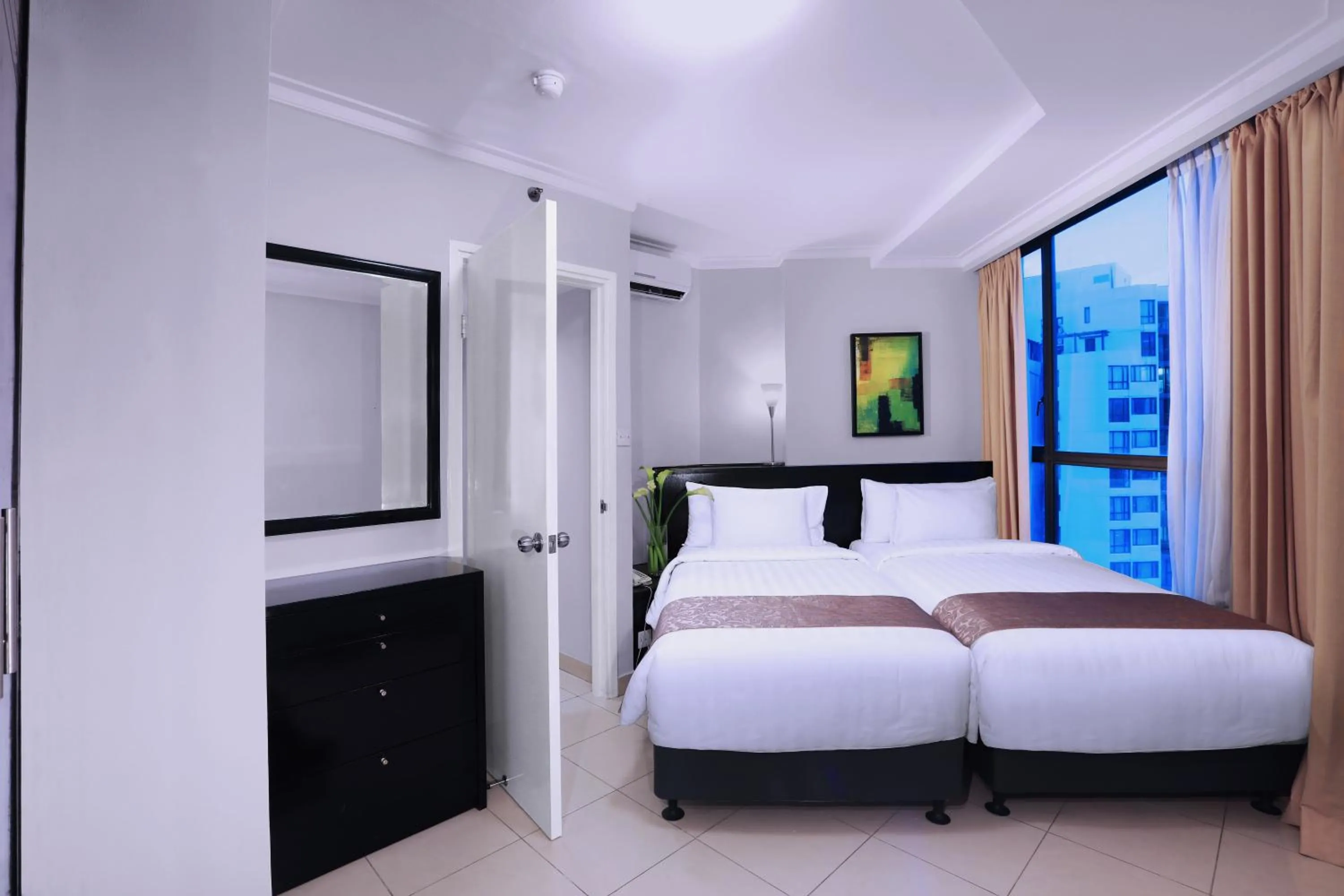 Bed in Horison Ultima Suite & Residences Rasuna Jakarta