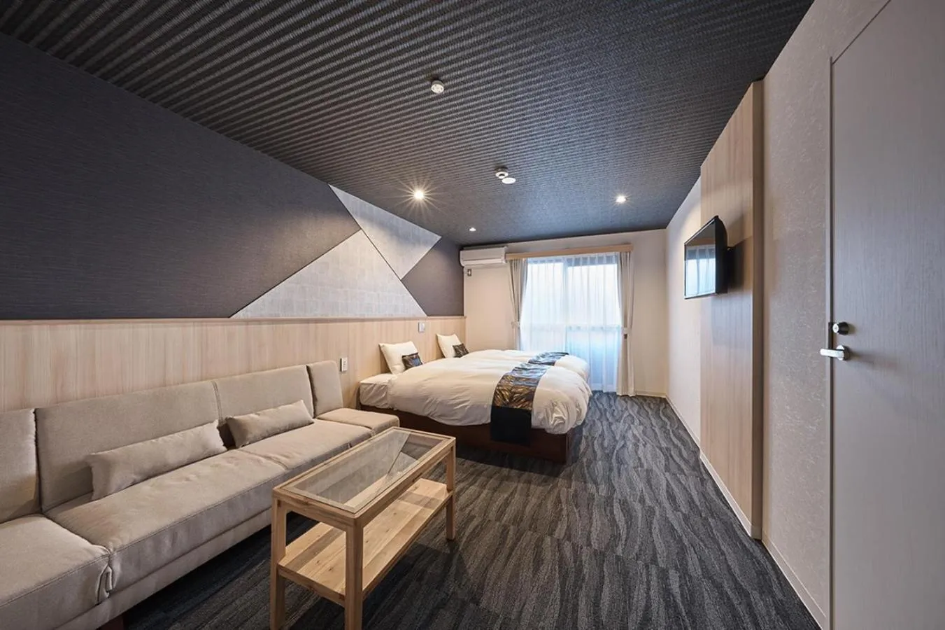 Bed in Stay SAKURA Kyoto Matsuri