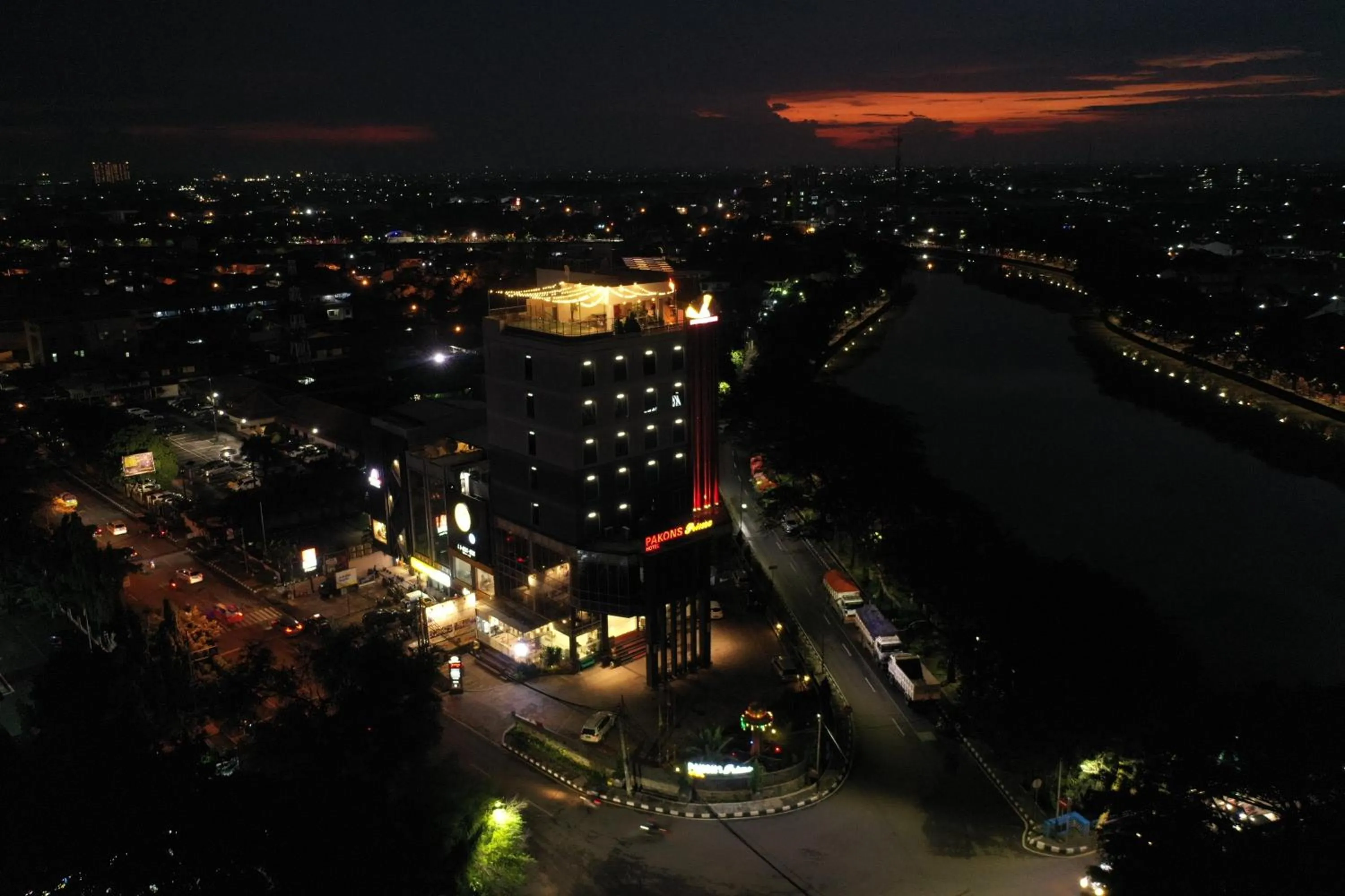Bird's eye view in Pakons Prime Hotel